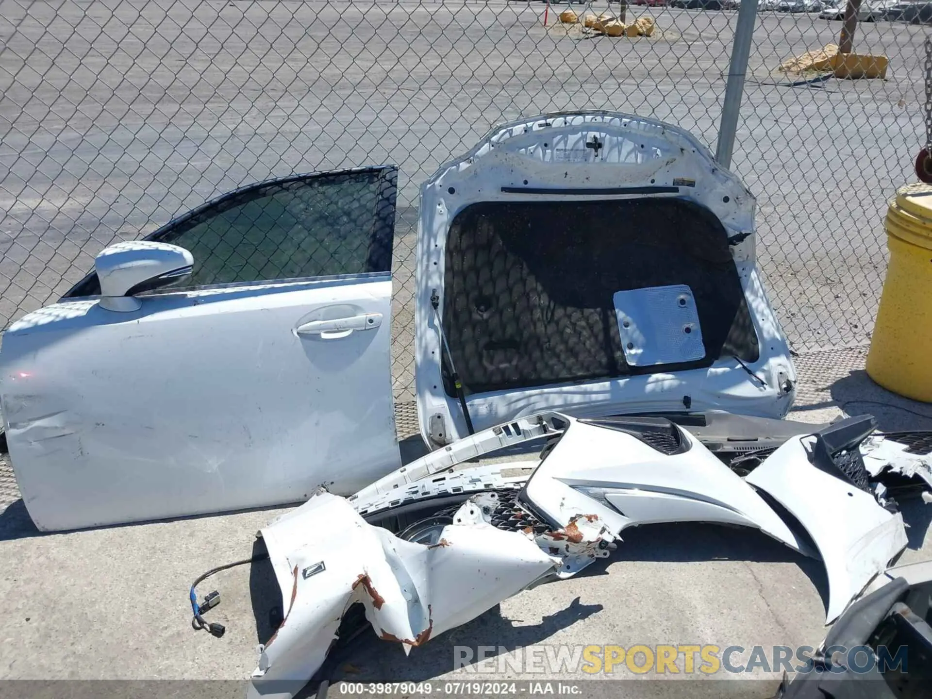 12 Photograph of a damaged car JTHBA1D23J5077701 LEXUS IS 300 2018