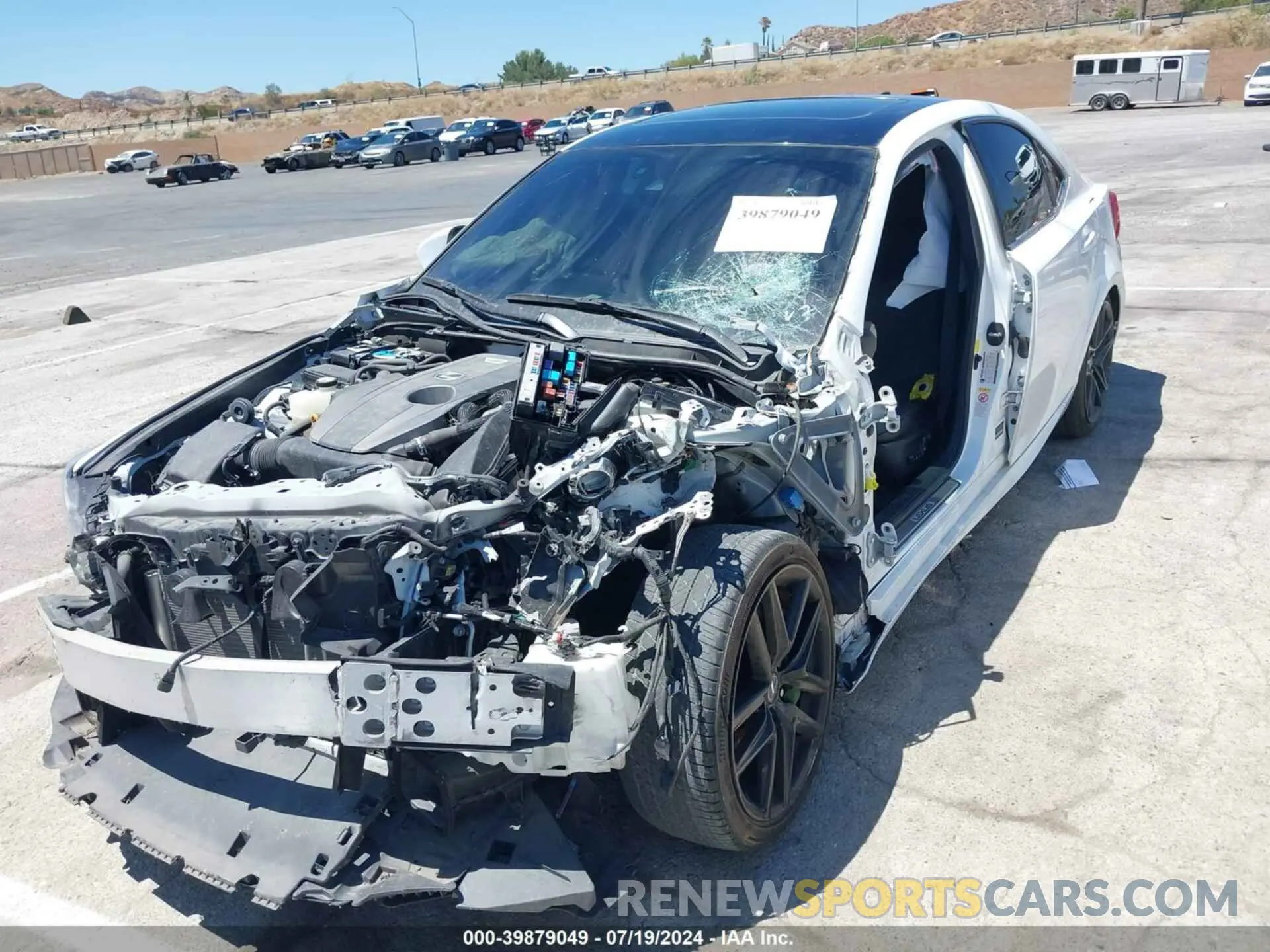13 Photograph of a damaged car JTHBA1D23J5077701 LEXUS IS 300 2018