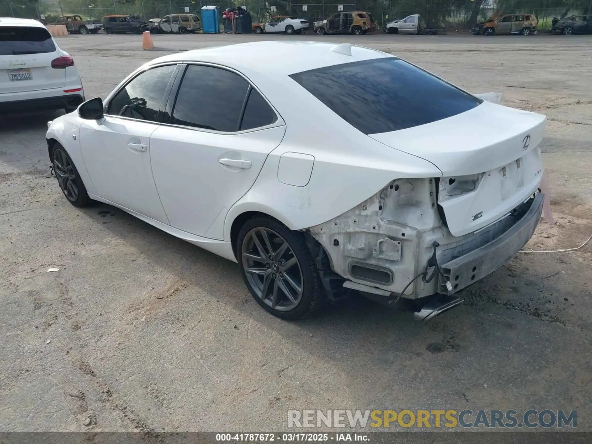 3 Photograph of a damaged car JTHBA1D20K5085529 LEXUS IS 300 2019