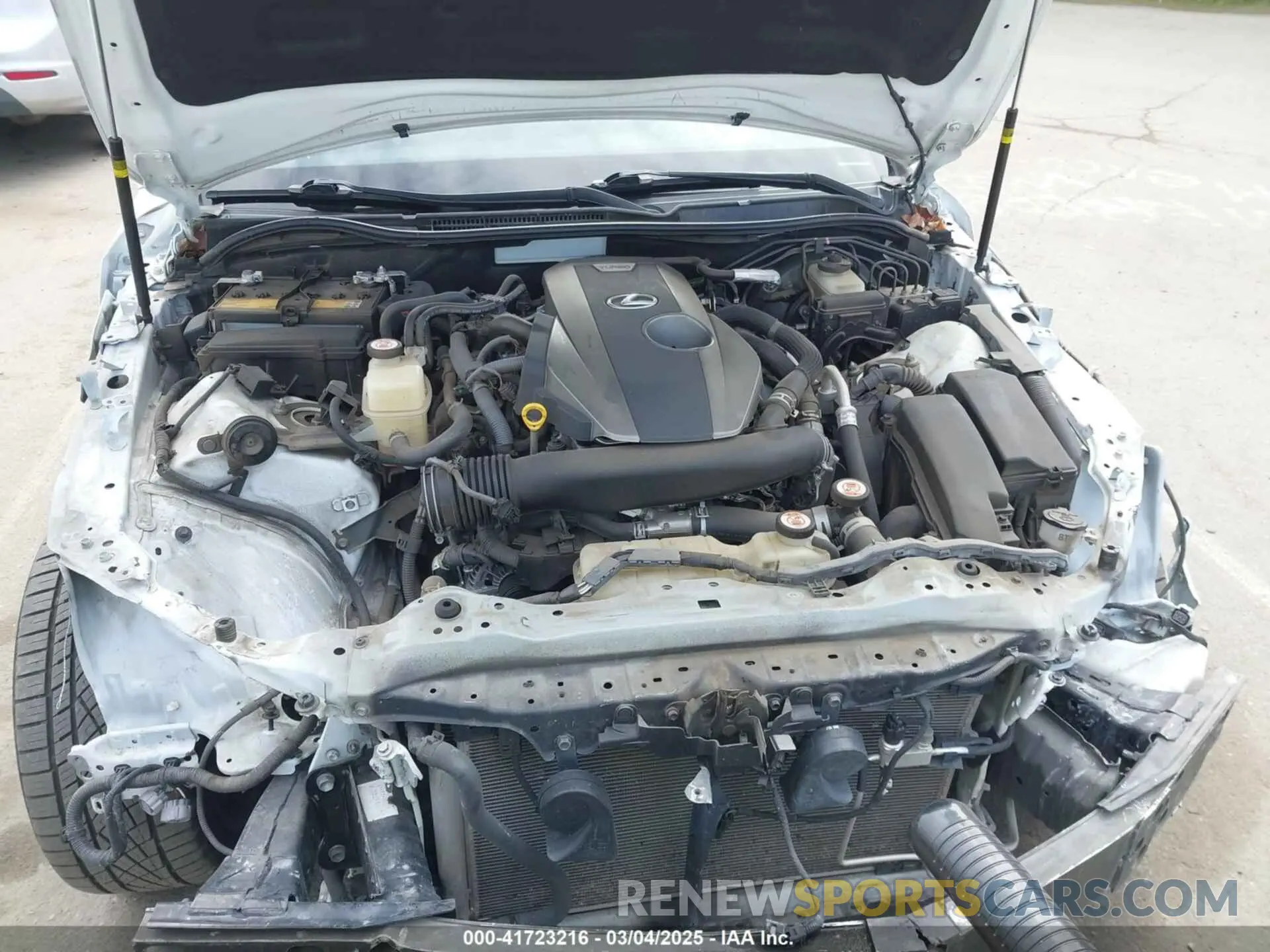 10 Photograph of a damaged car JTHBA1D20K5096708 LEXUS IS 300 2019