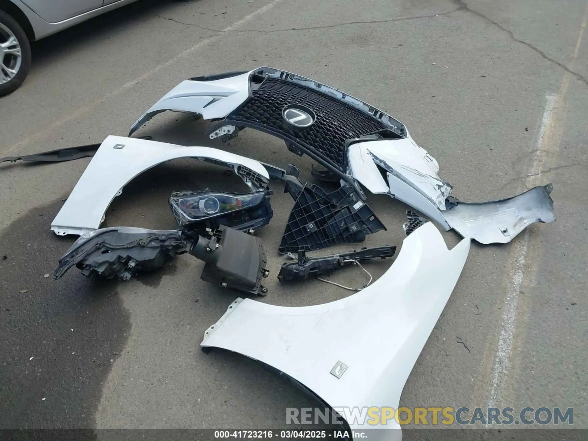 12 Photograph of a damaged car JTHBA1D20K5096708 LEXUS IS 300 2019