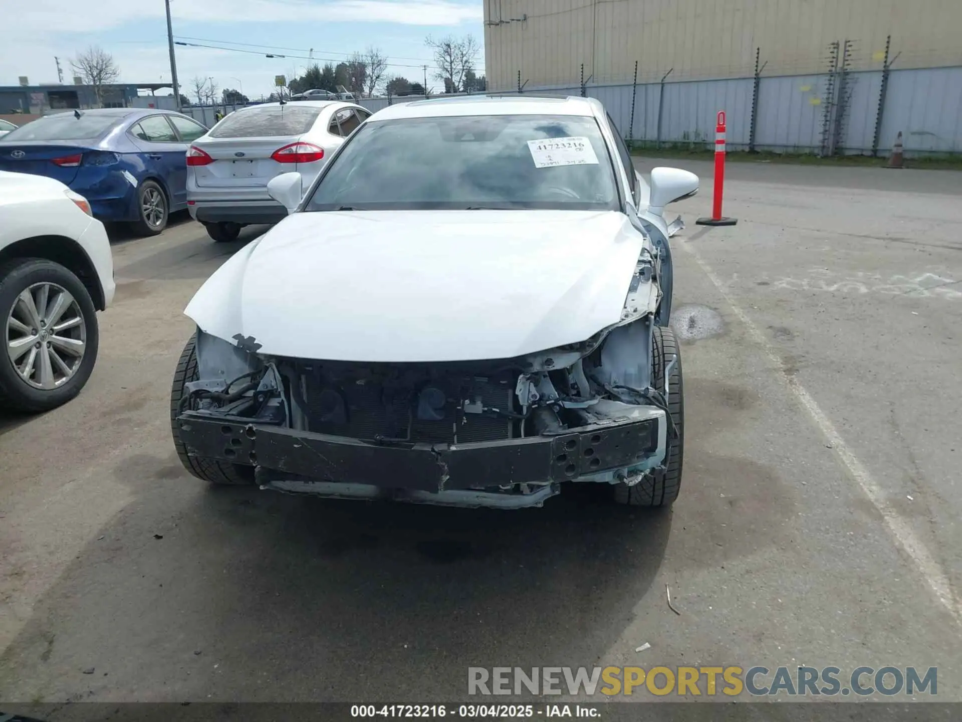 13 Photograph of a damaged car JTHBA1D20K5096708 LEXUS IS 300 2019