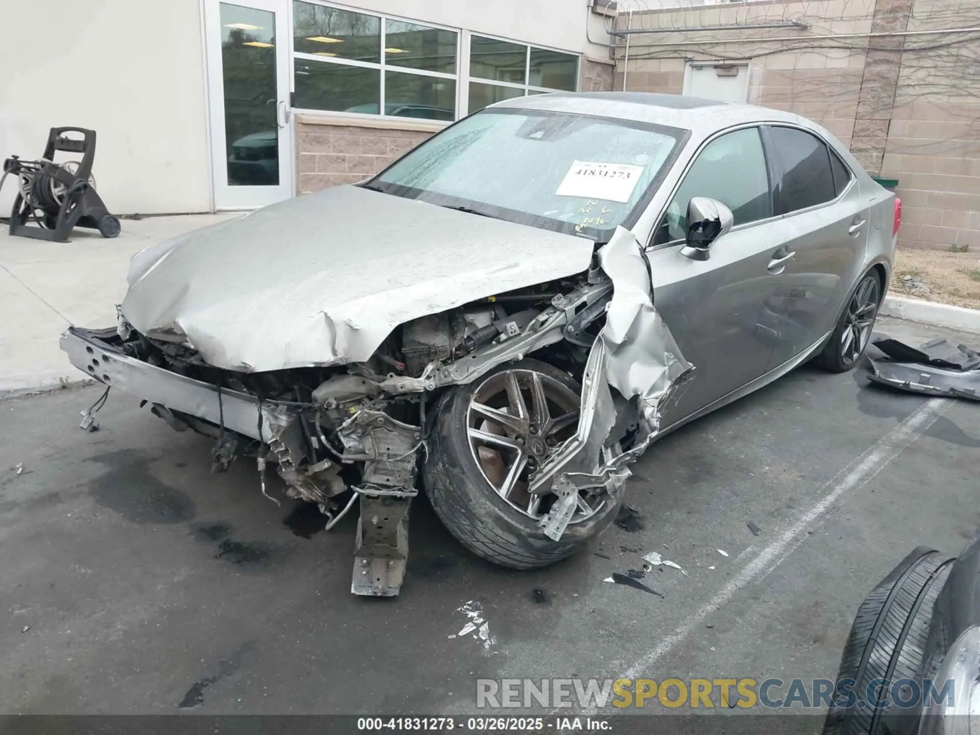 2 Photograph of a damaged car JTHBA1D21K5088150 LEXUS IS 300 2019
