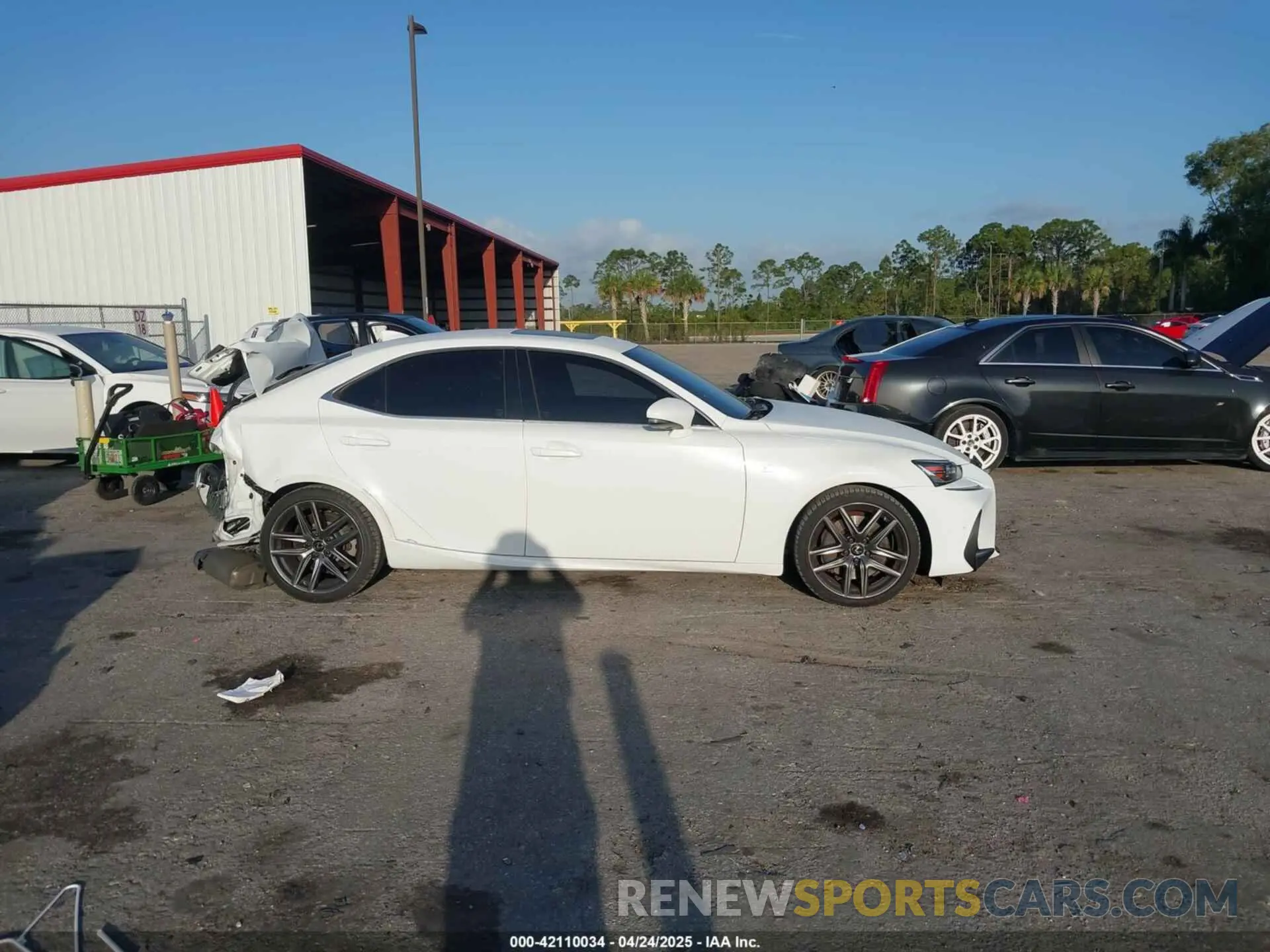 14 Photograph of a damaged car JTHBA1D21K5093168 LEXUS IS 300 2019