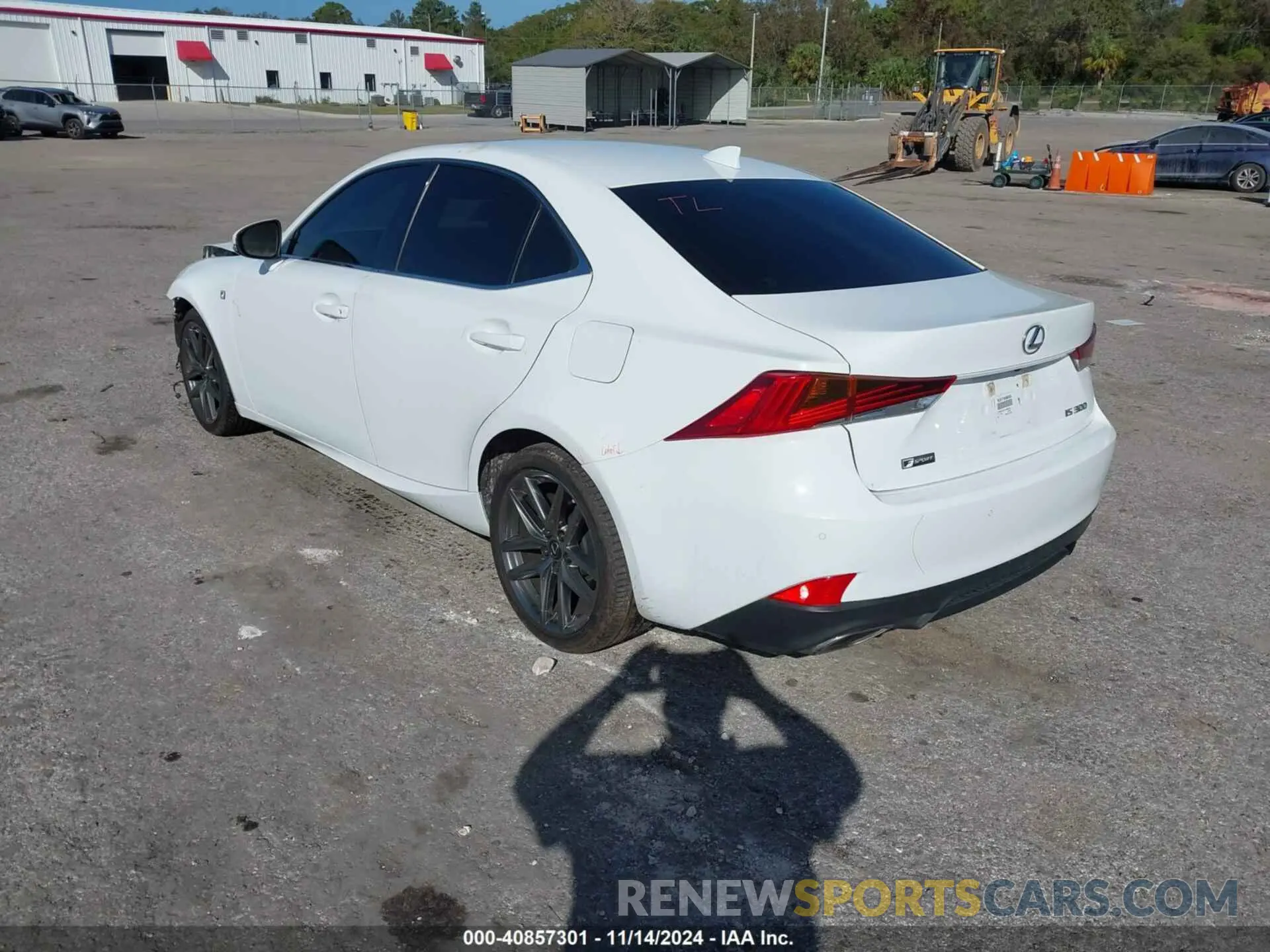 3 Photograph of a damaged car JTHBA1D21K5094546 LEXUS IS 300 2019