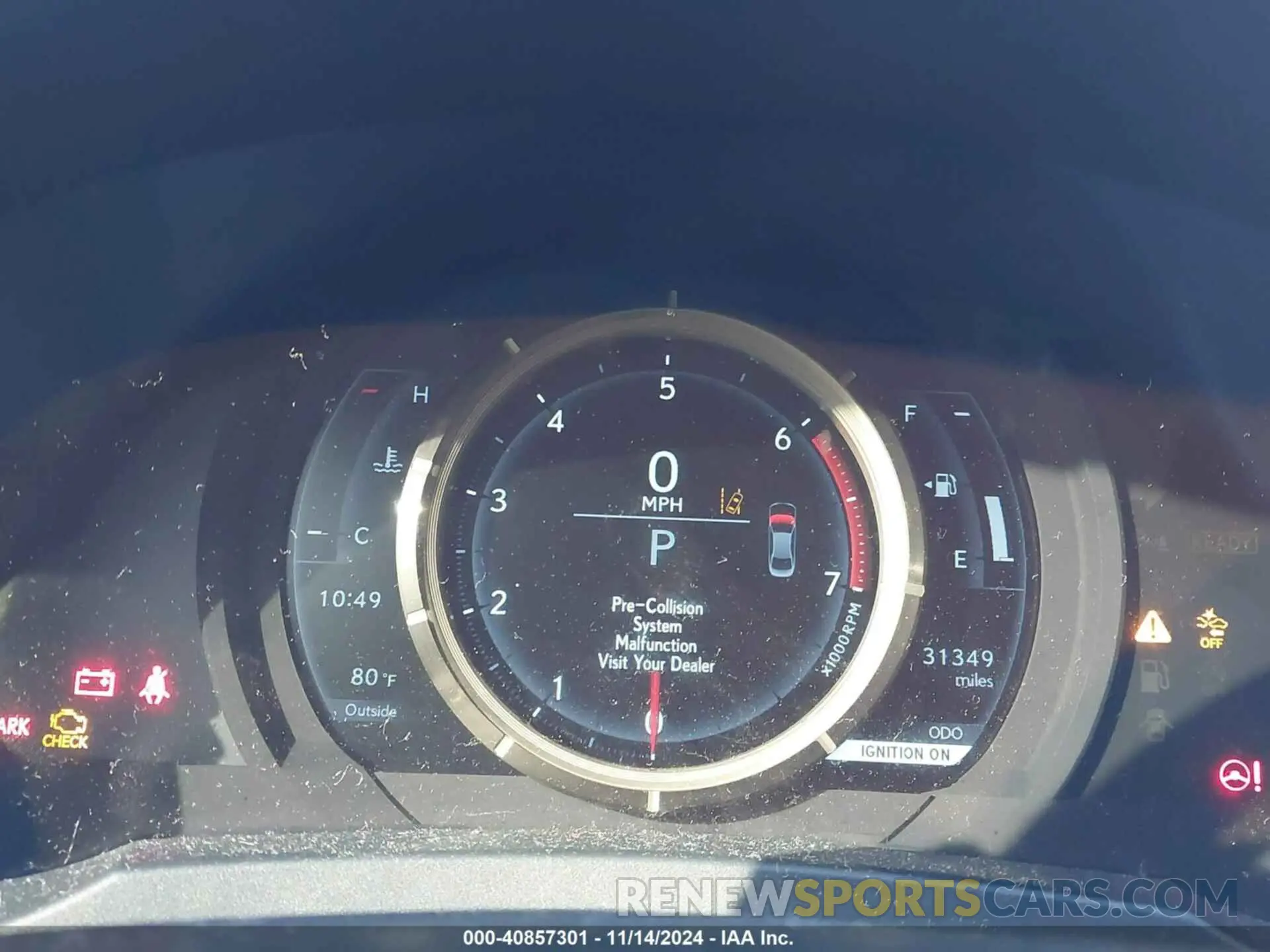 7 Photograph of a damaged car JTHBA1D21K5094546 LEXUS IS 300 2019