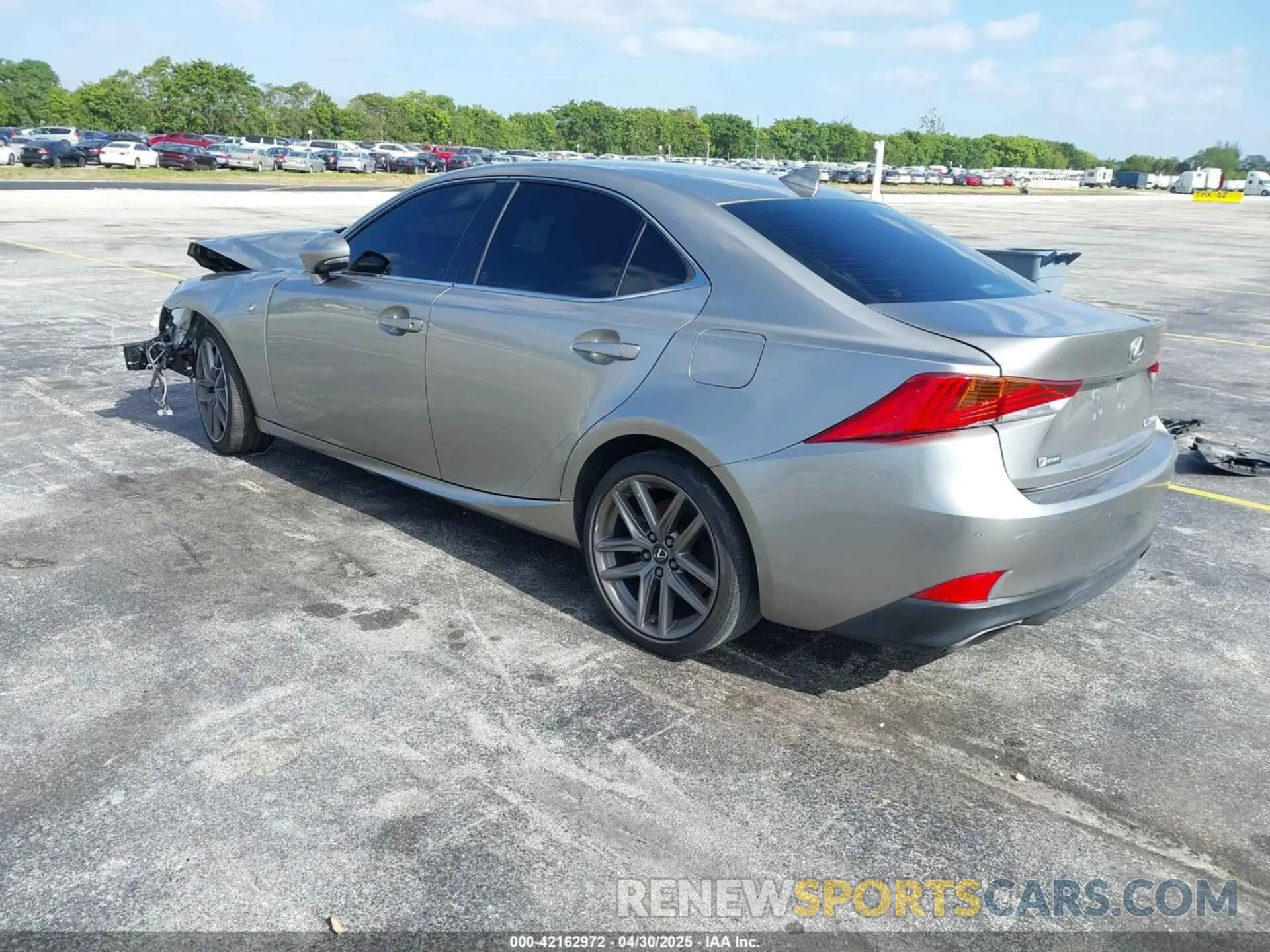 3 Photograph of a damaged car JTHBA1D23K5093351 LEXUS IS 300 2019