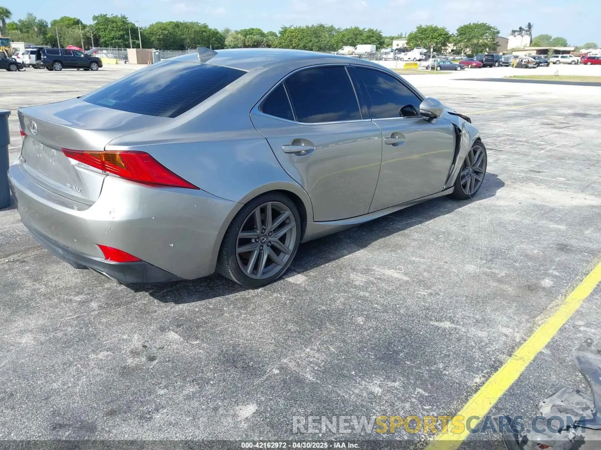 4 Photograph of a damaged car JTHBA1D23K5093351 LEXUS IS 300 2019