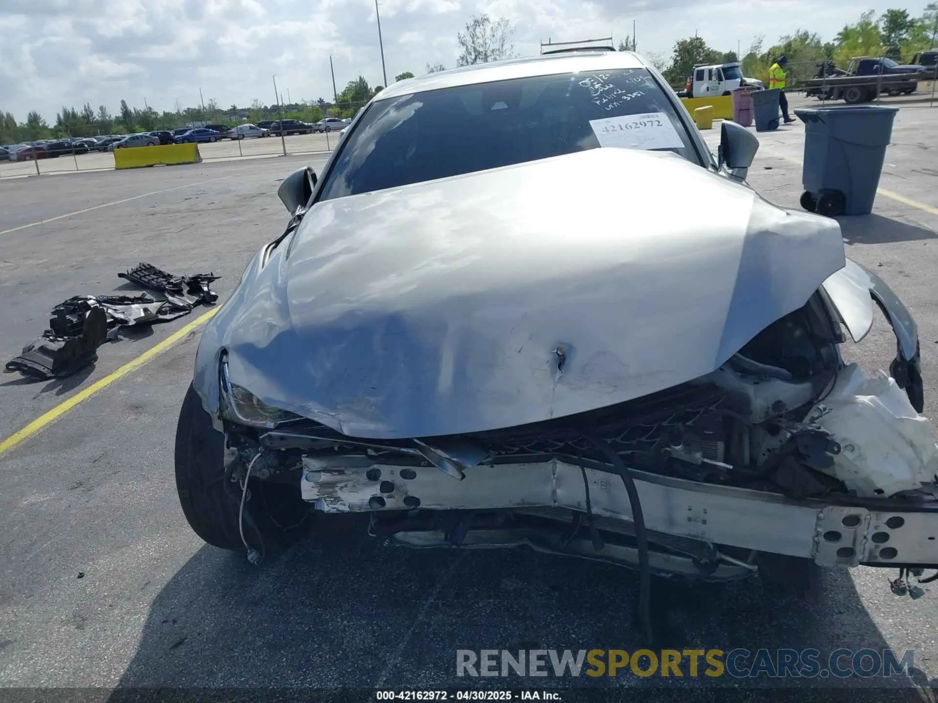 6 Photograph of a damaged car JTHBA1D23K5093351 LEXUS IS 300 2019