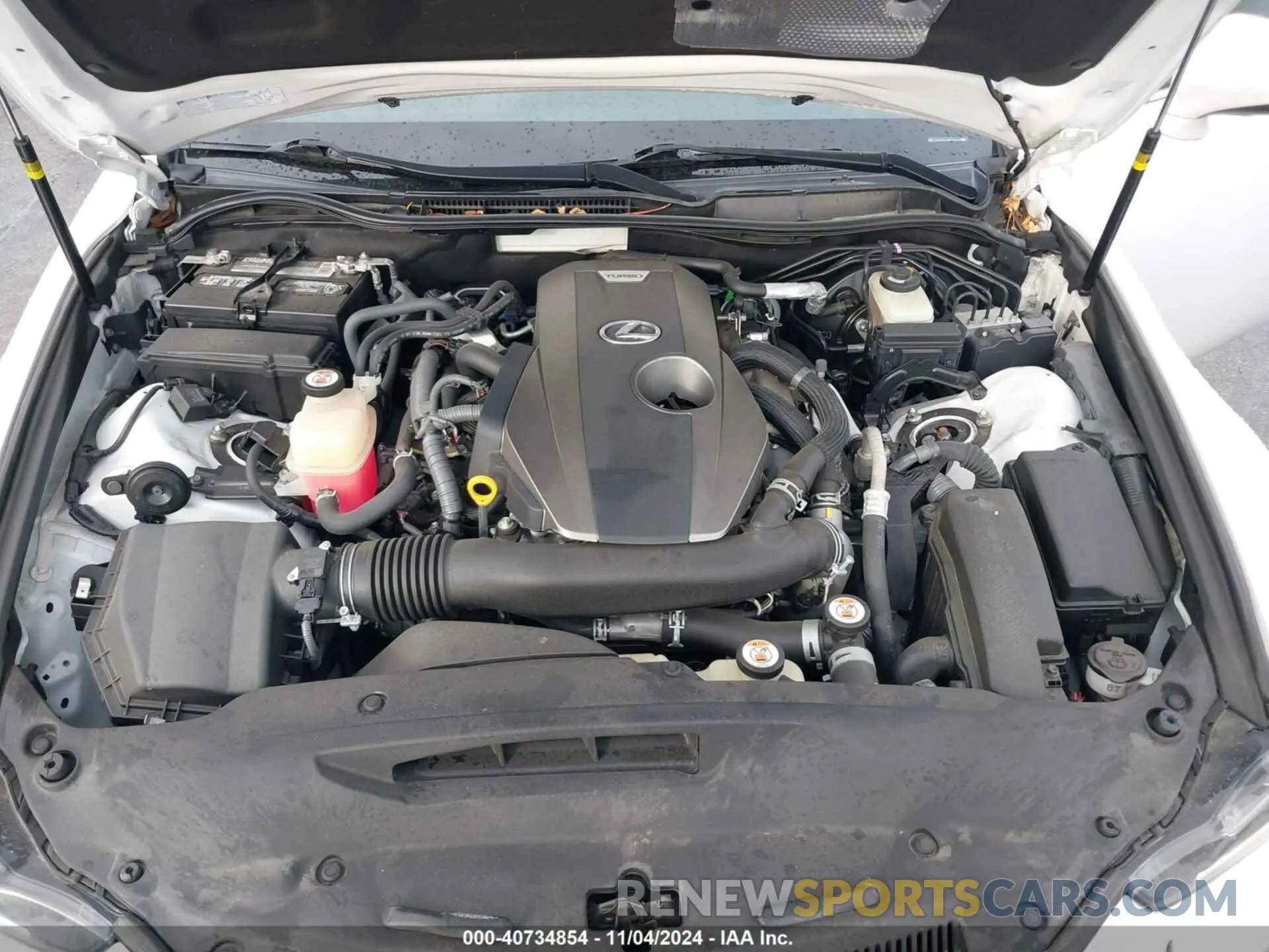 10 Photograph of a damaged car JTHBA1D25K5095019 LEXUS IS 300 2019