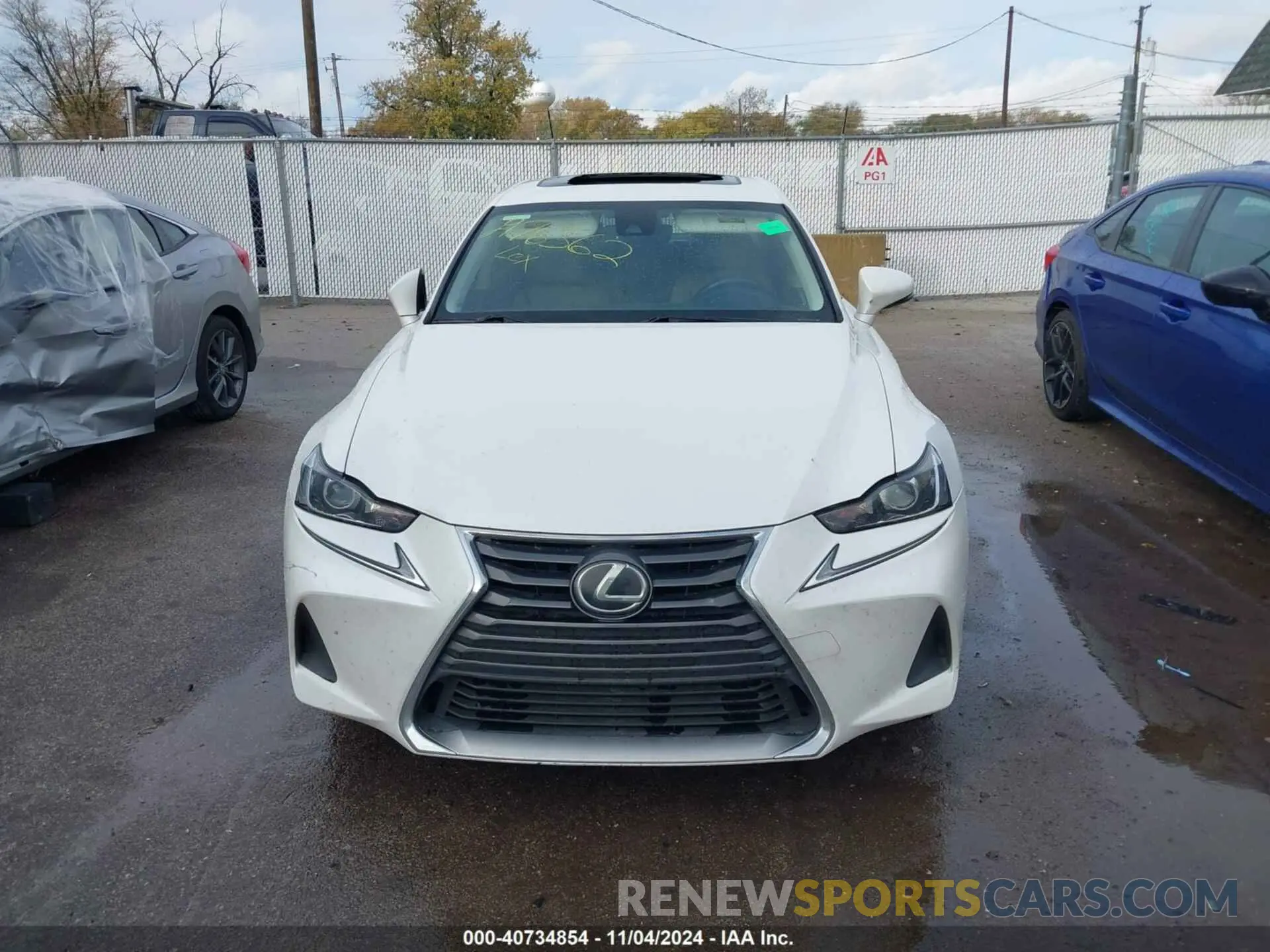 12 Photograph of a damaged car JTHBA1D25K5095019 LEXUS IS 300 2019