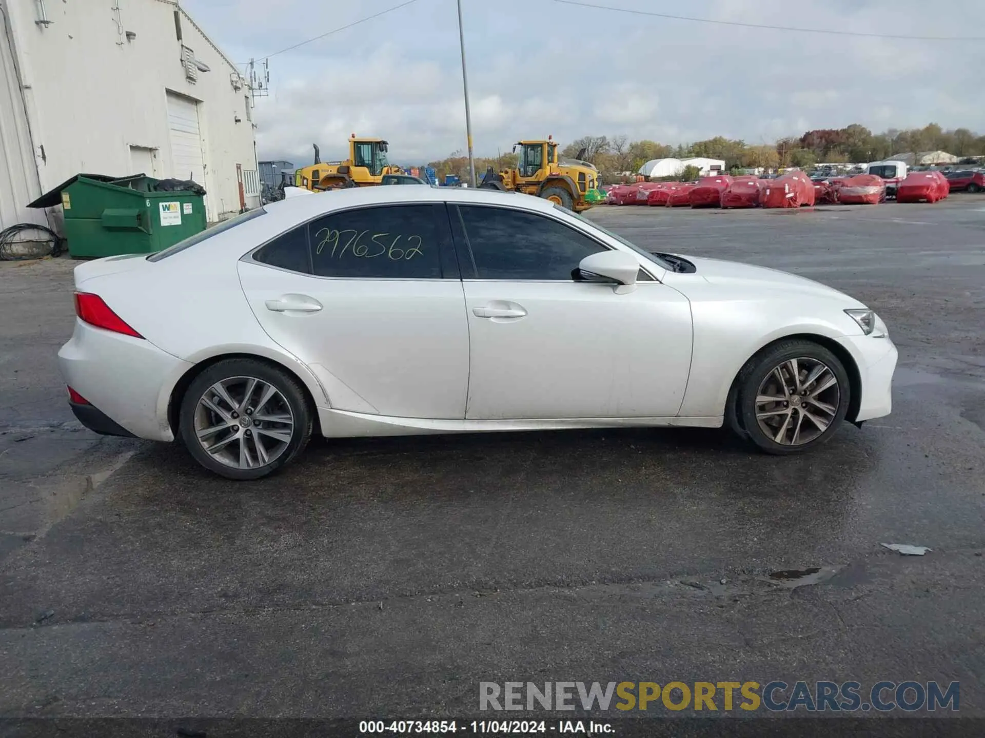 13 Photograph of a damaged car JTHBA1D25K5095019 LEXUS IS 300 2019