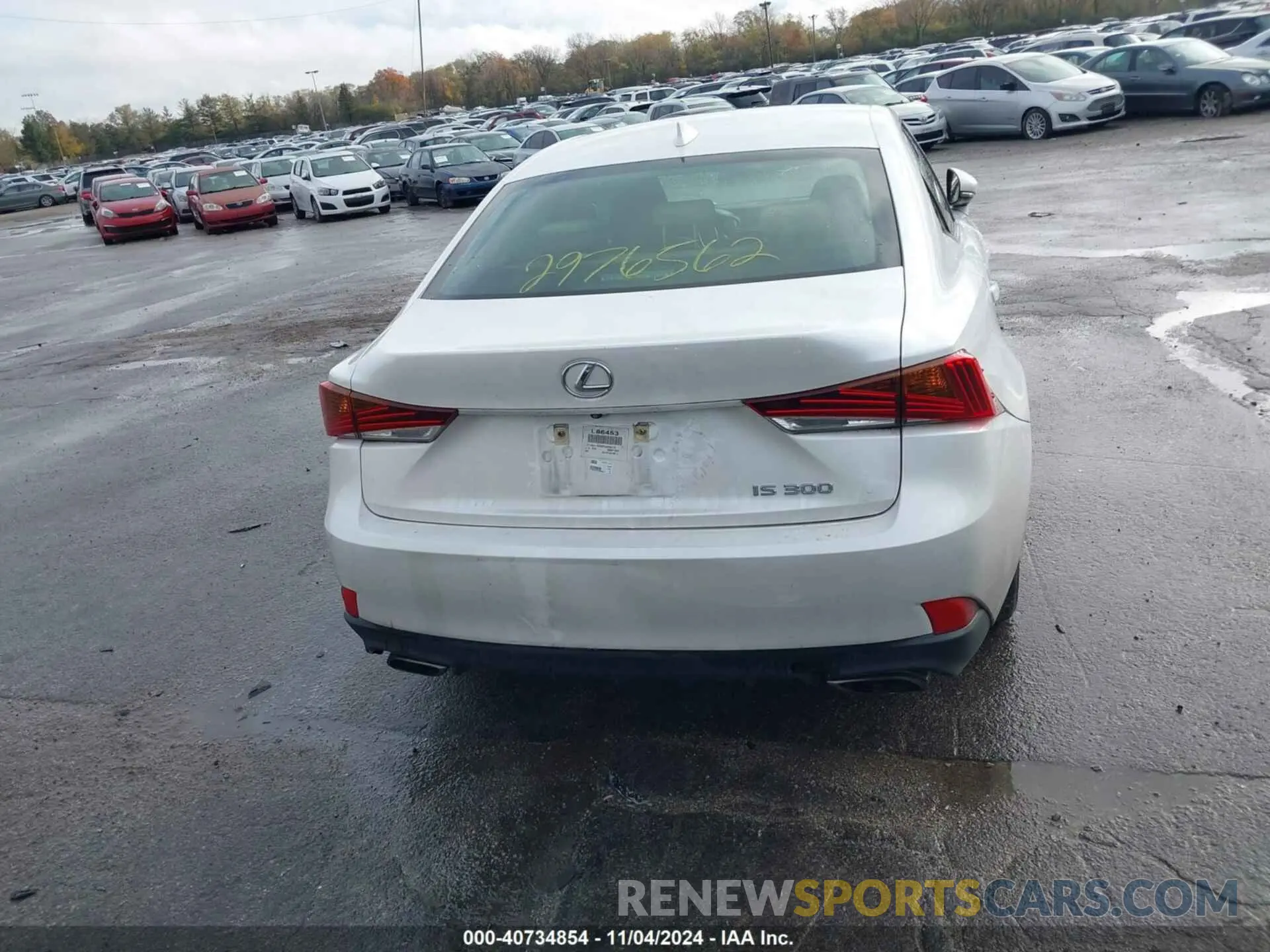 16 Photograph of a damaged car JTHBA1D25K5095019 LEXUS IS 300 2019