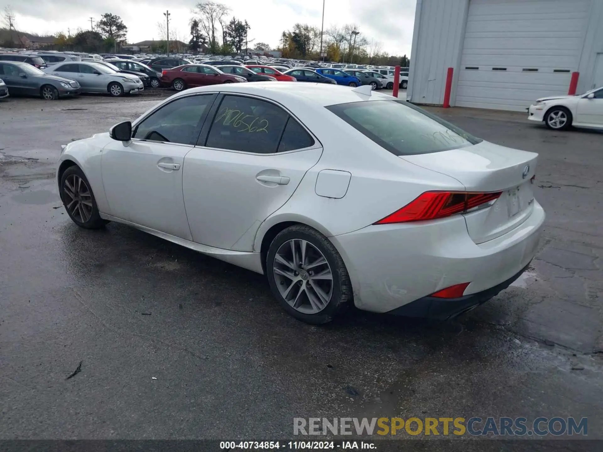 3 Photograph of a damaged car JTHBA1D25K5095019 LEXUS IS 300 2019