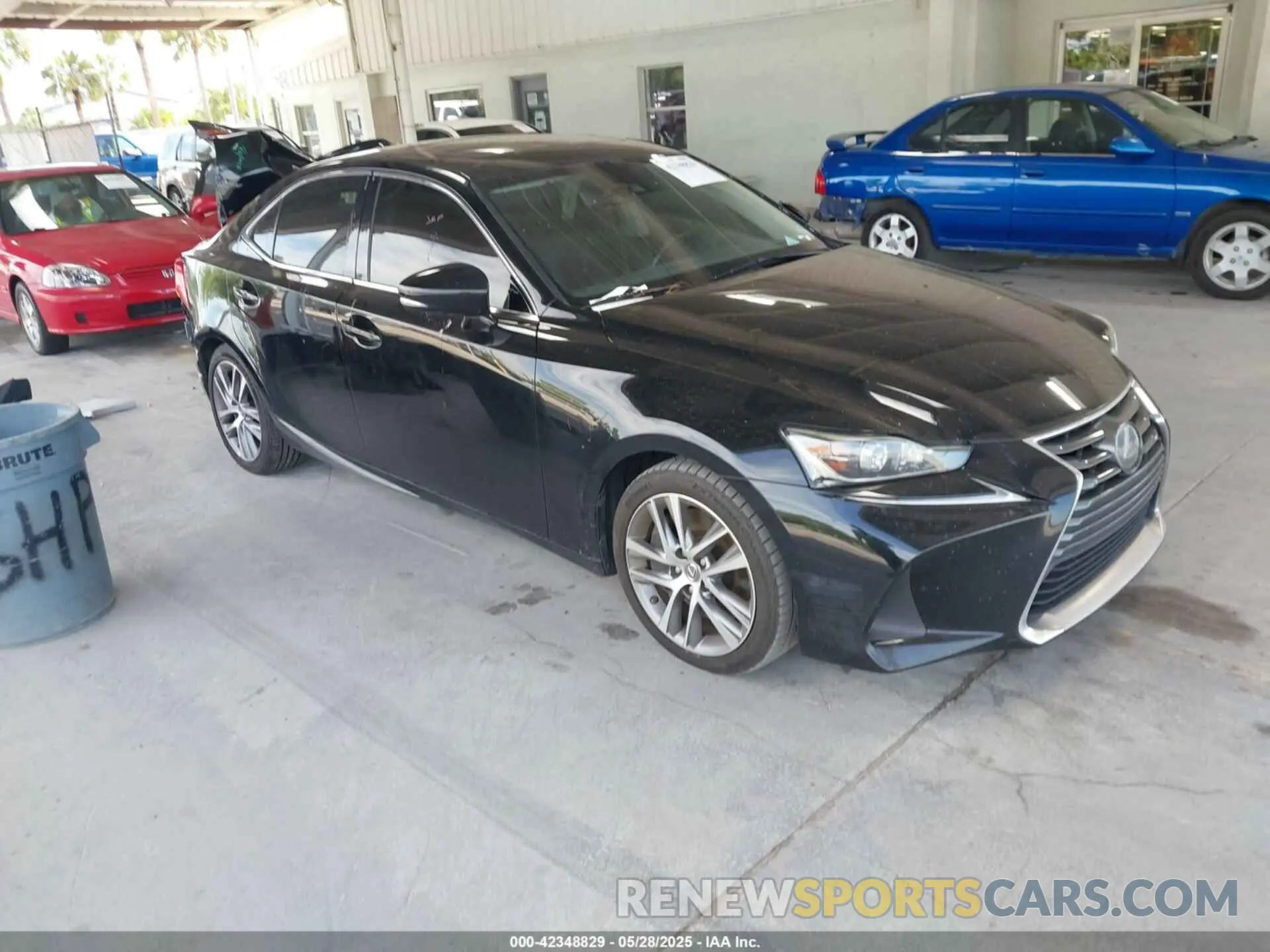 1 Photograph of a damaged car JTHBA1D26K5091299 LEXUS IS 300 2019
