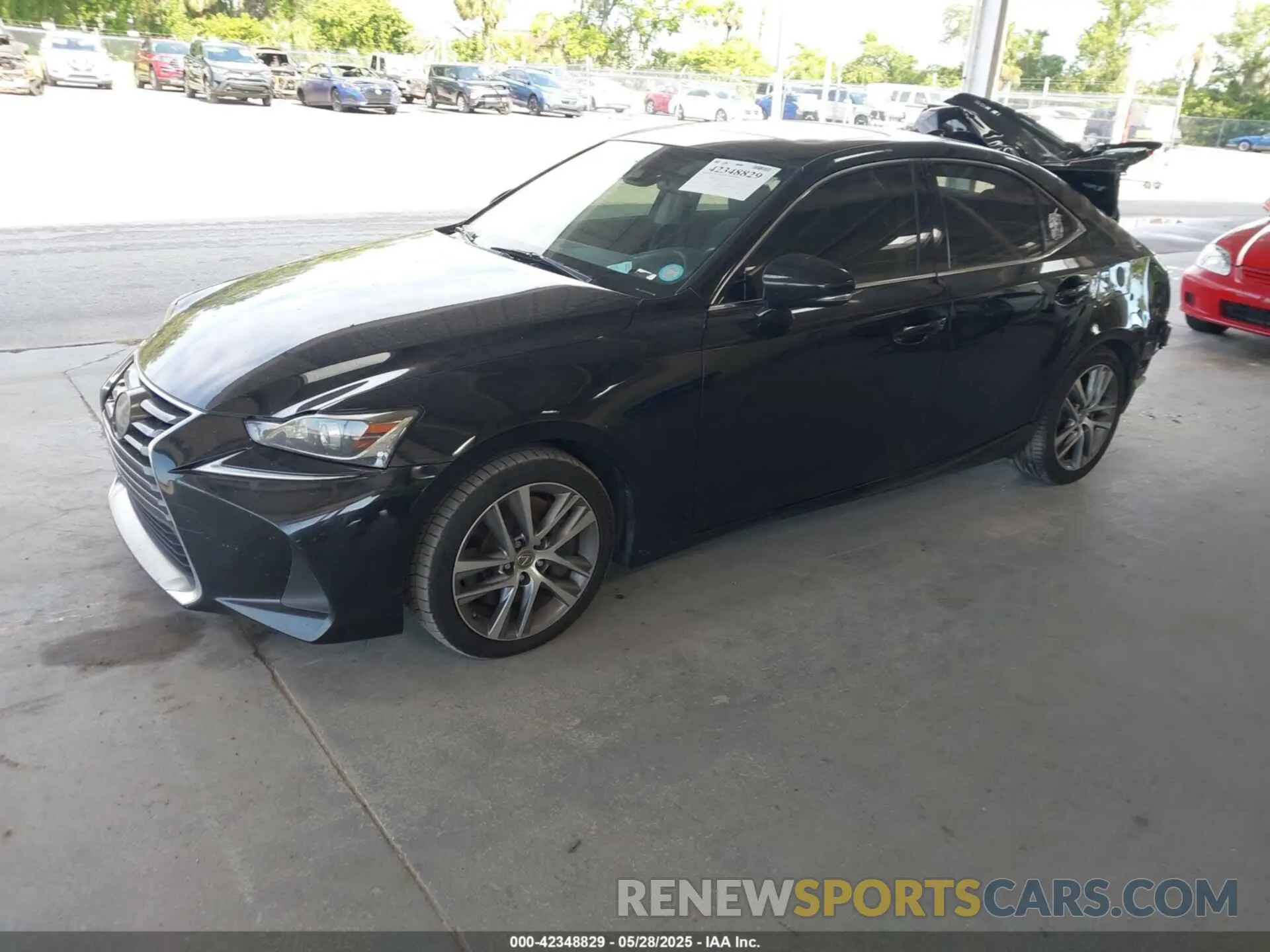 2 Photograph of a damaged car JTHBA1D26K5091299 LEXUS IS 300 2019