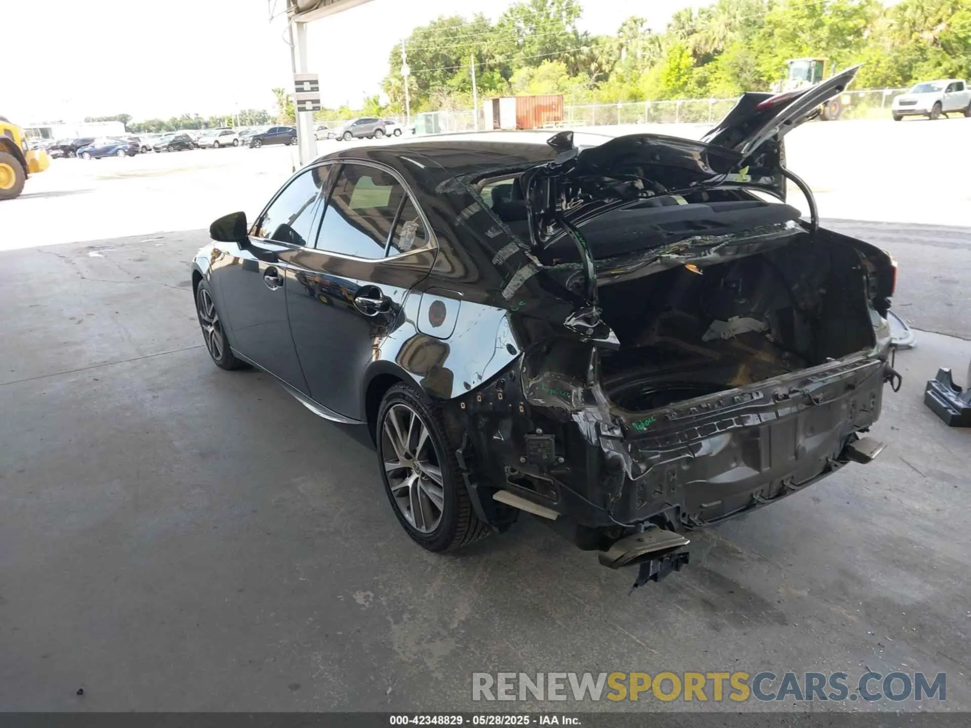 3 Photograph of a damaged car JTHBA1D26K5091299 LEXUS IS 300 2019