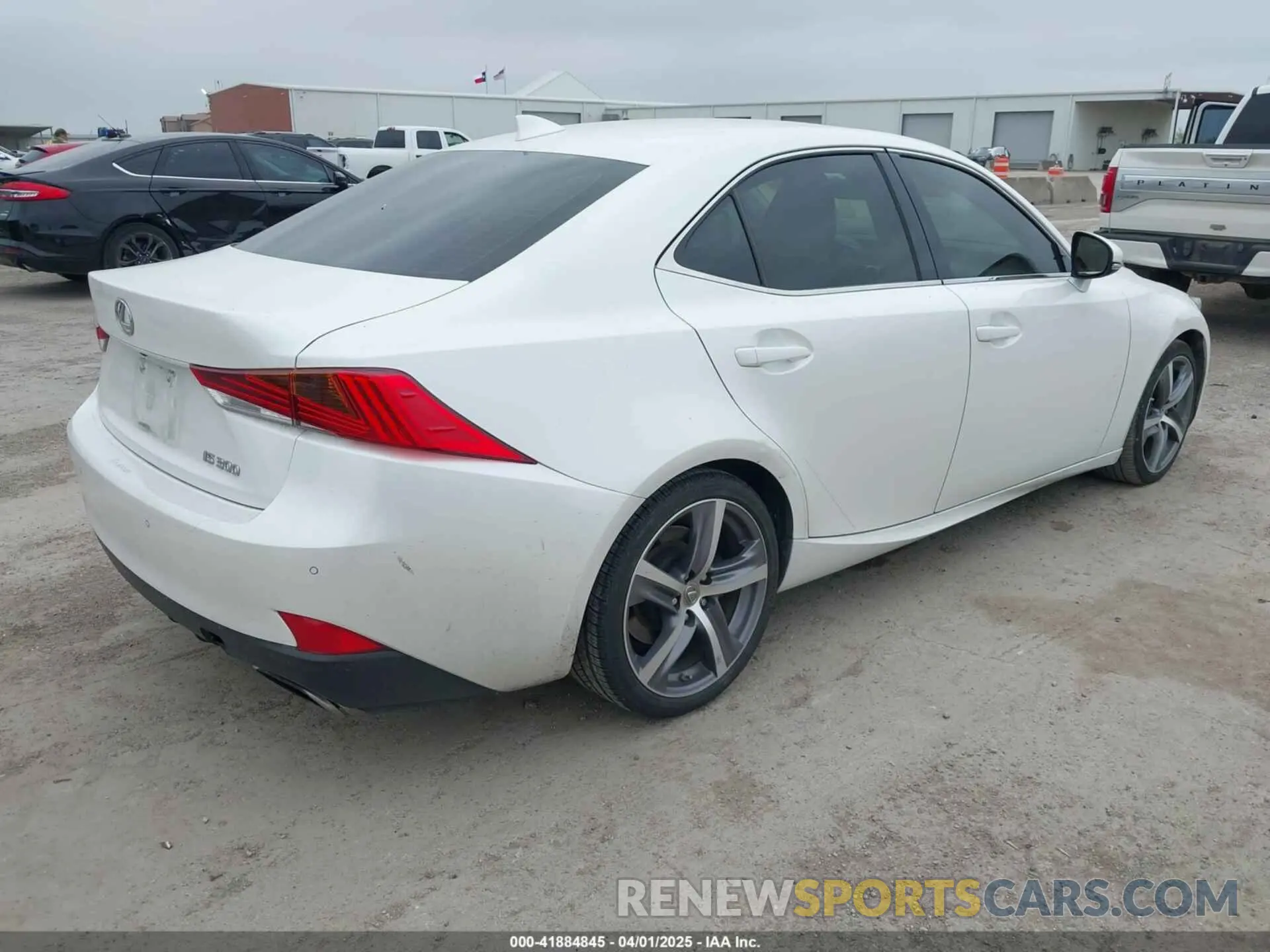 4 Photograph of a damaged car JTHBA1D26K5097281 LEXUS IS 300 2019