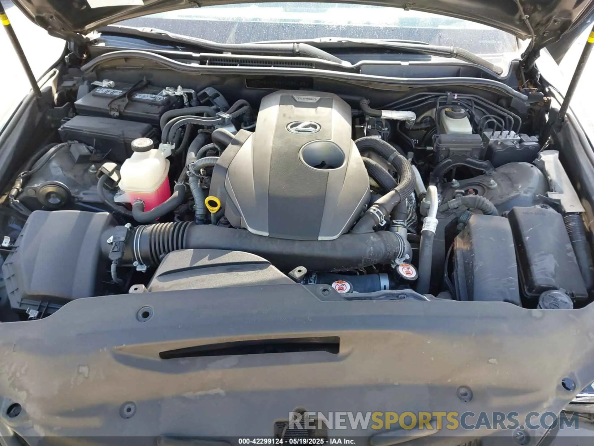 10 Photograph of a damaged car JTHBA1D28K5094155 LEXUS IS 300 2019
