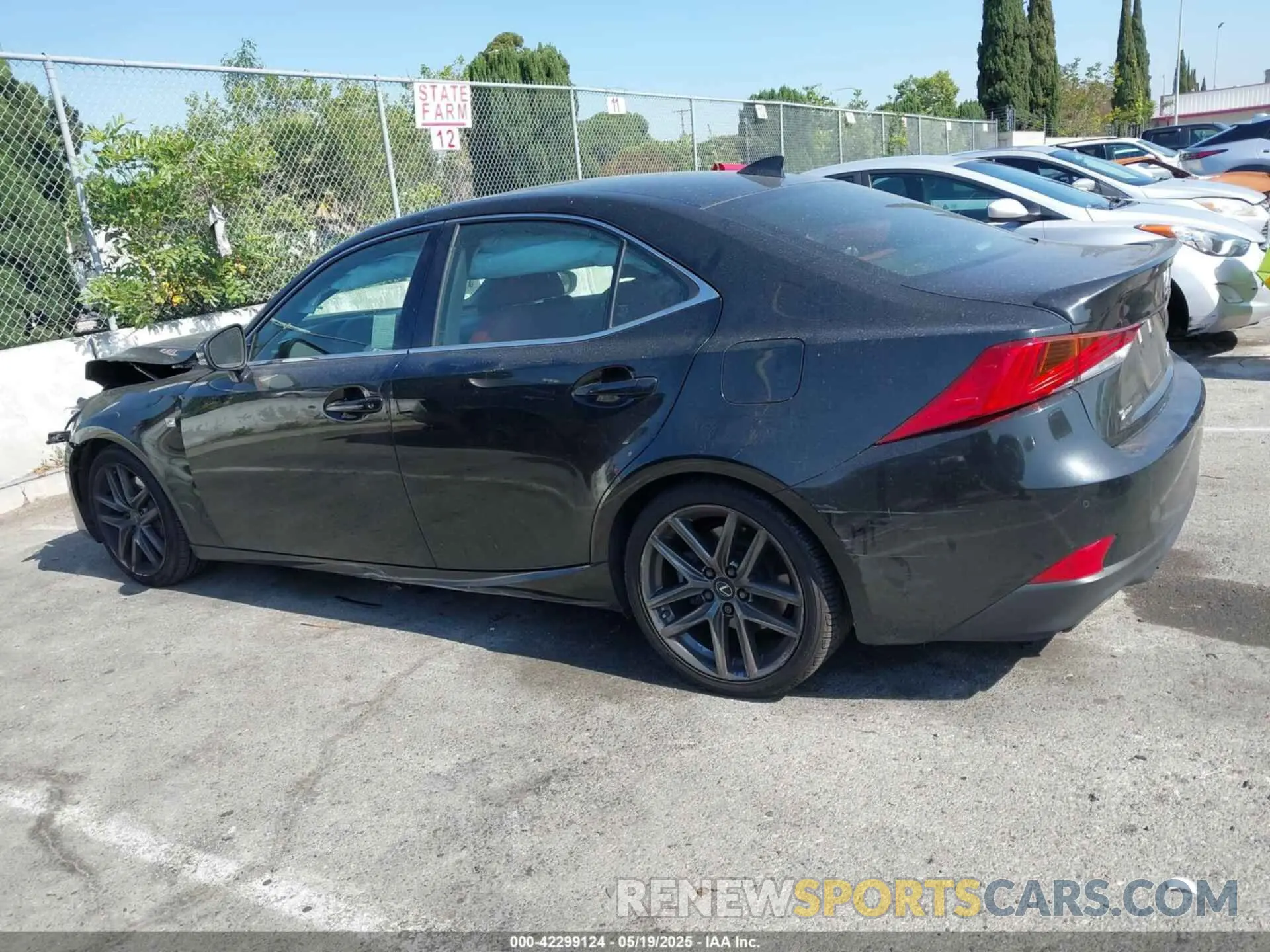 14 Photograph of a damaged car JTHBA1D28K5094155 LEXUS IS 300 2019