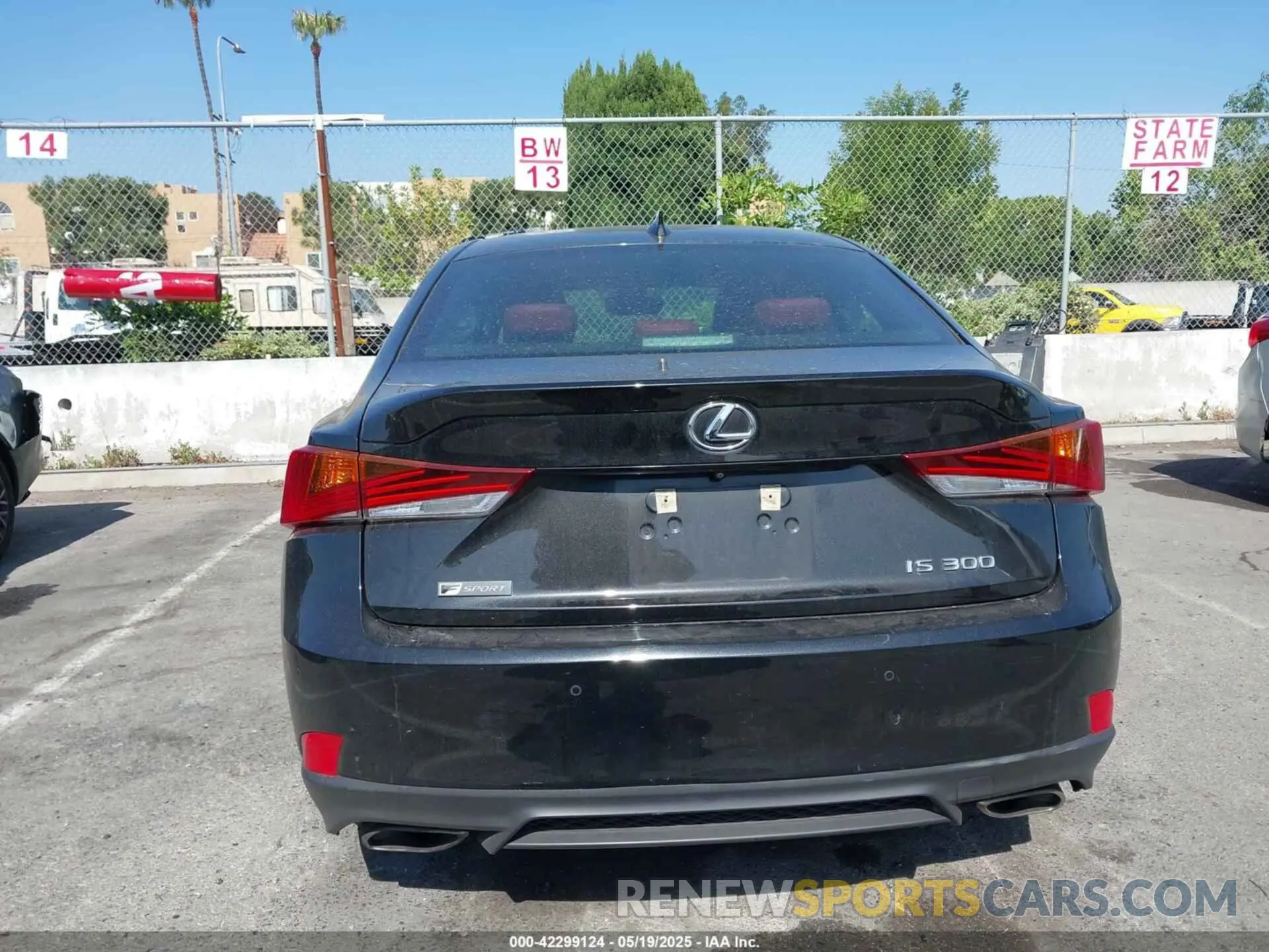 16 Photograph of a damaged car JTHBA1D28K5094155 LEXUS IS 300 2019
