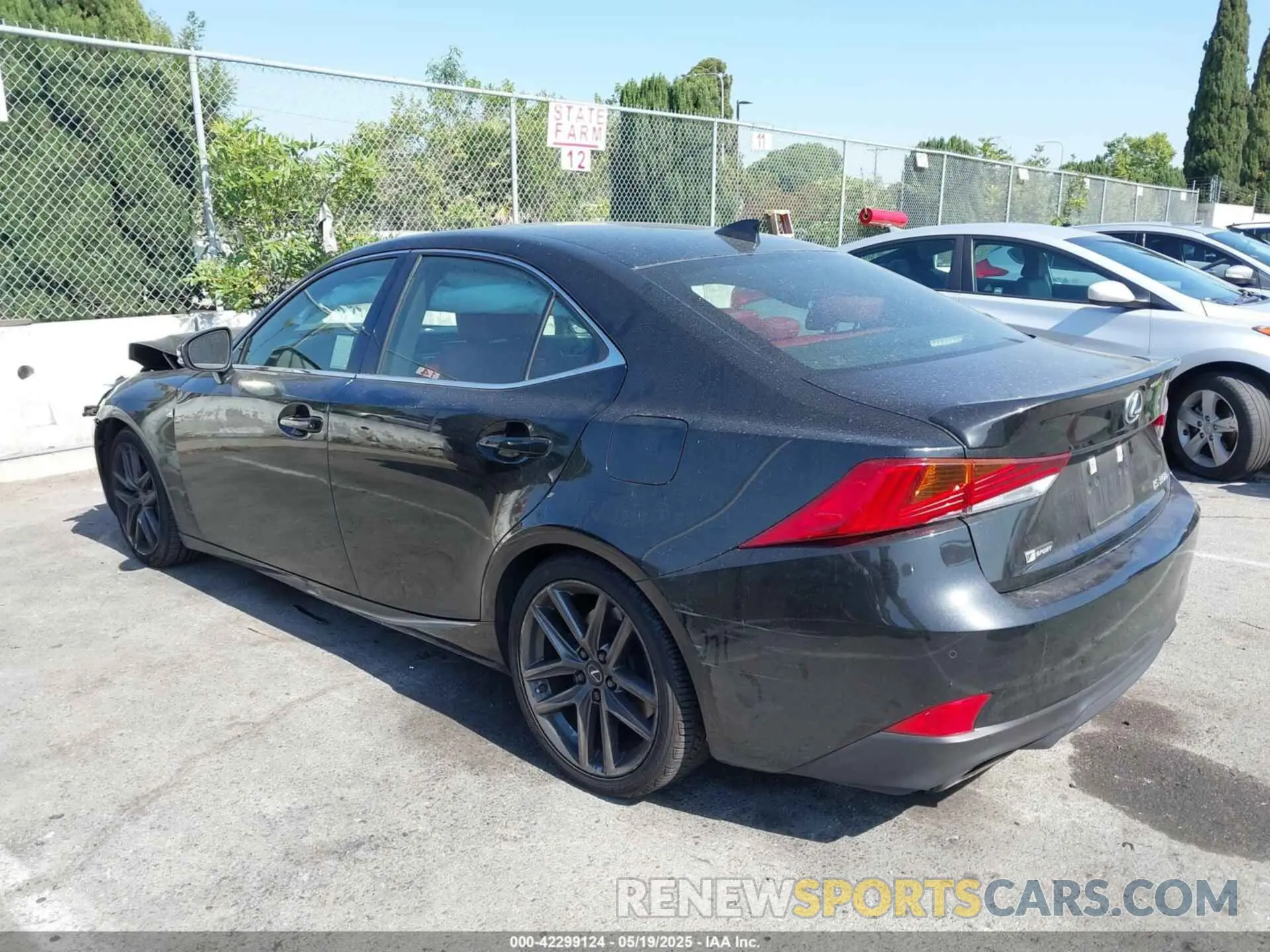 3 Photograph of a damaged car JTHBA1D28K5094155 LEXUS IS 300 2019