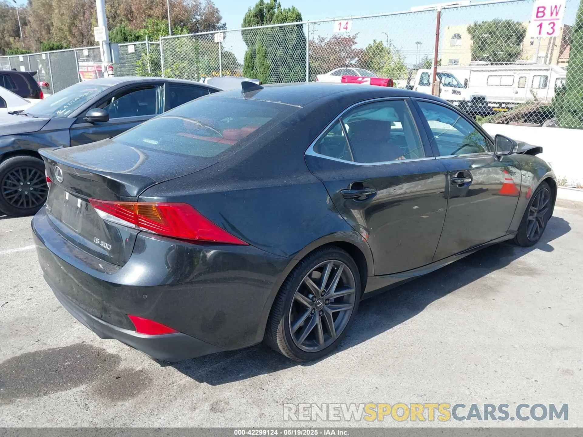 4 Photograph of a damaged car JTHBA1D28K5094155 LEXUS IS 300 2019