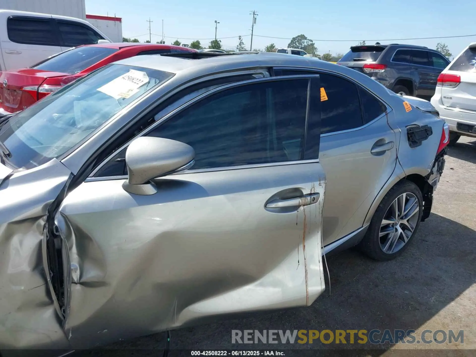 13 Photograph of a damaged car JTHBA1D29K5087411 LEXUS IS 300 2019