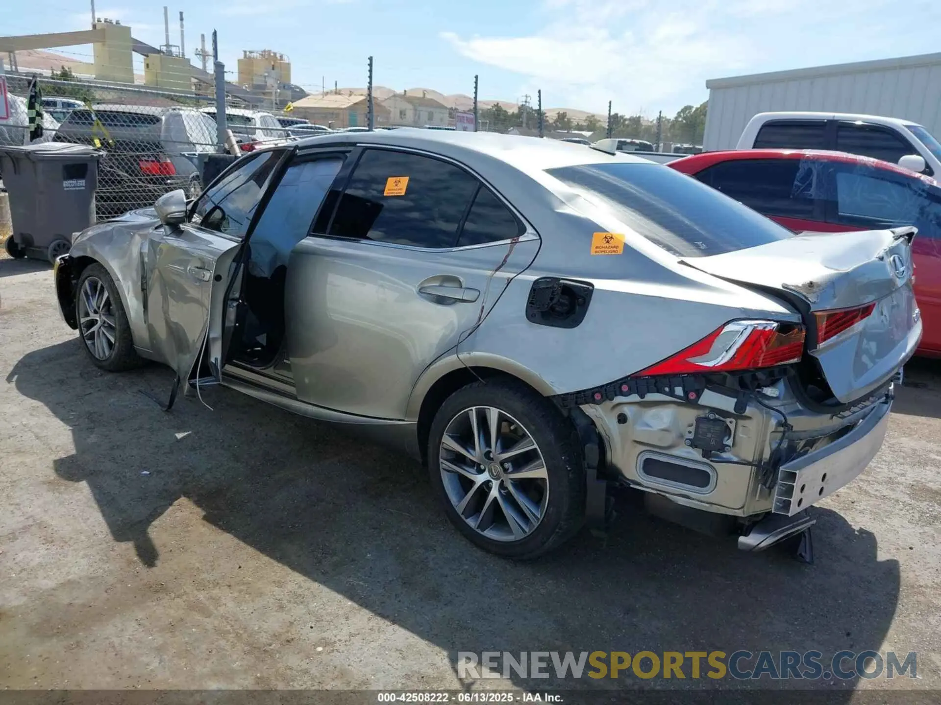 3 Photograph of a damaged car JTHBA1D29K5087411 LEXUS IS 300 2019