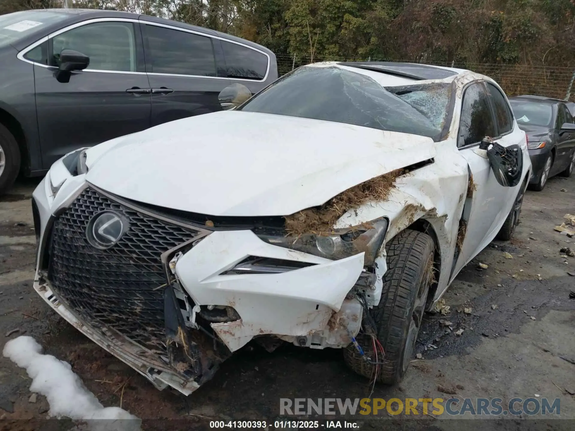 2 Photograph of a damaged car JTHBA1D29K5088560 LEXUS IS 300 2019