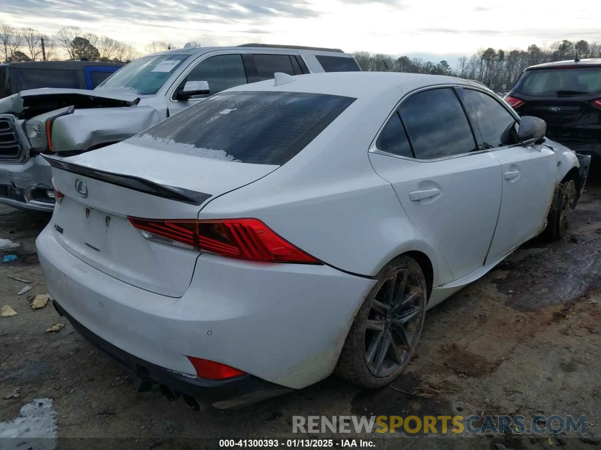 4 Photograph of a damaged car JTHBA1D29K5088560 LEXUS IS 300 2019