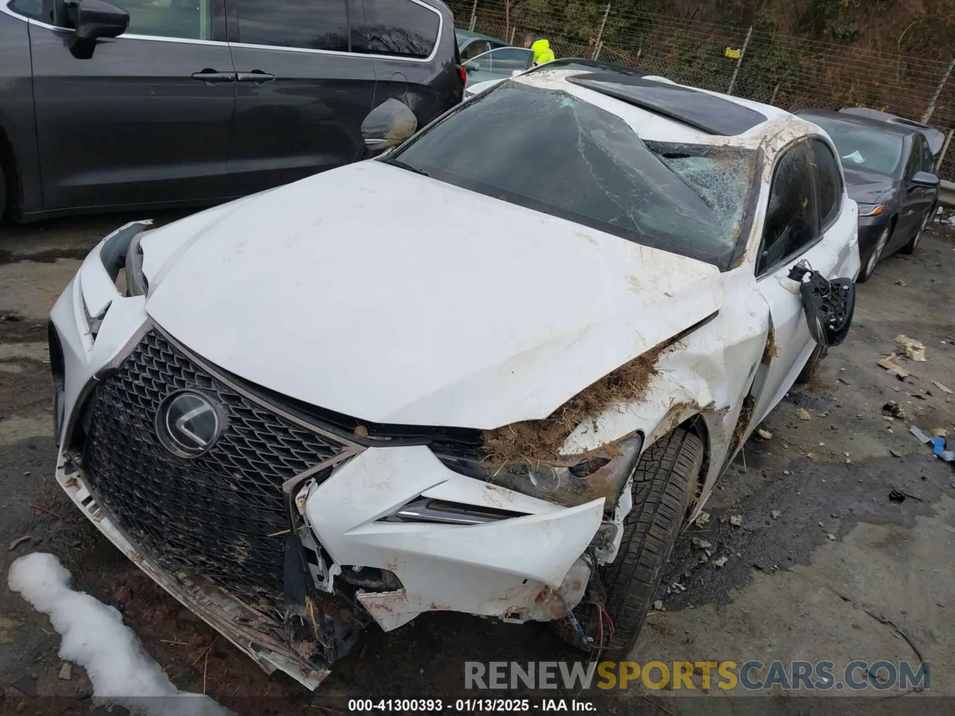 6 Photograph of a damaged car JTHBA1D29K5088560 LEXUS IS 300 2019