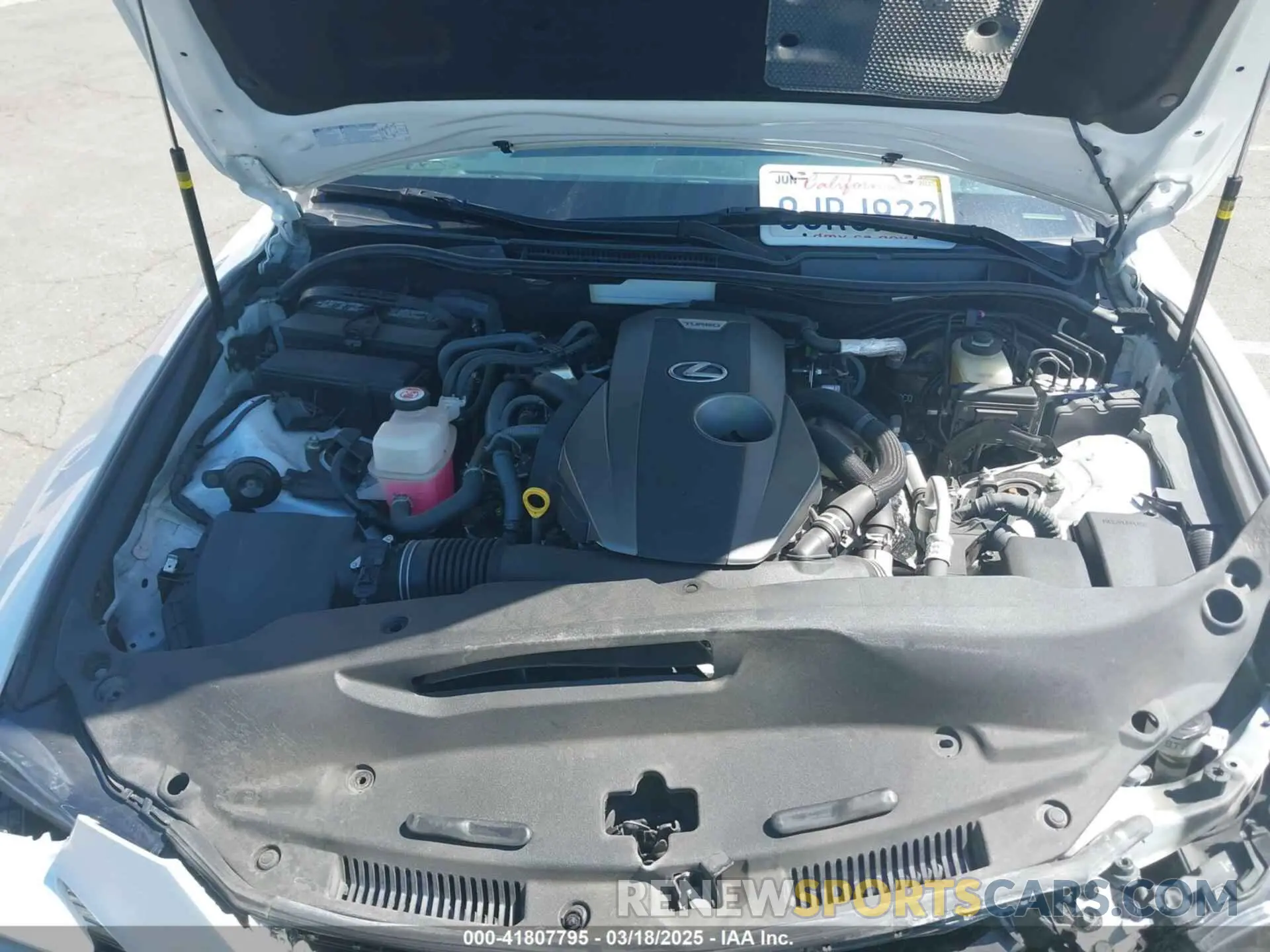 10 Photograph of a damaged car JTHBA1D29K5093953 LEXUS IS 300 2019