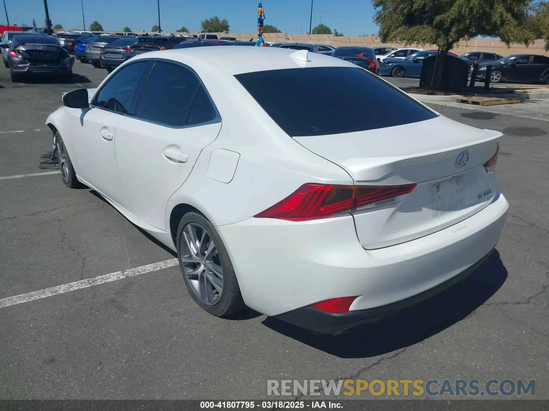3 Photograph of a damaged car JTHBA1D29K5093953 LEXUS IS 300 2019
