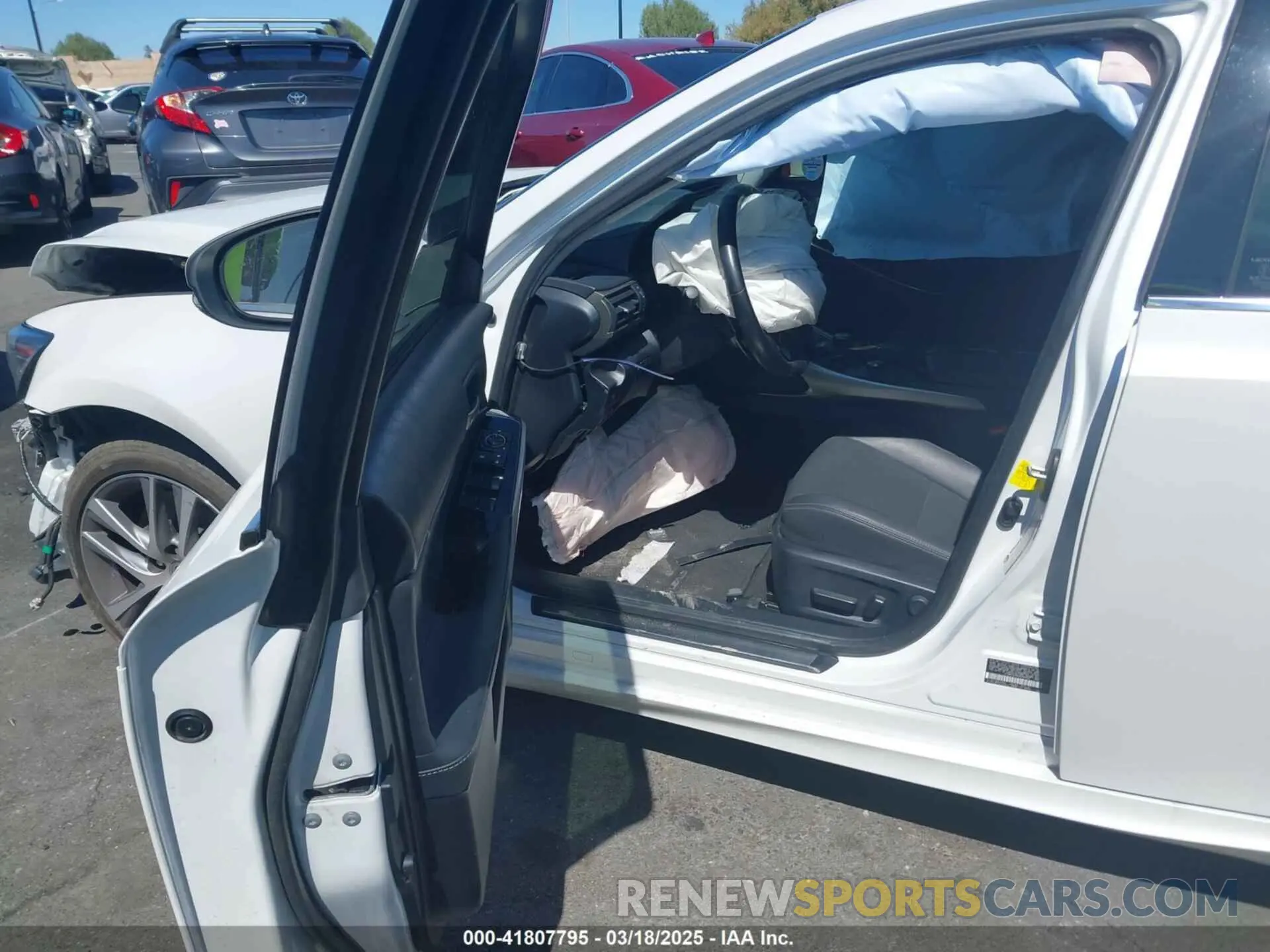 5 Photograph of a damaged car JTHBA1D29K5093953 LEXUS IS 300 2019