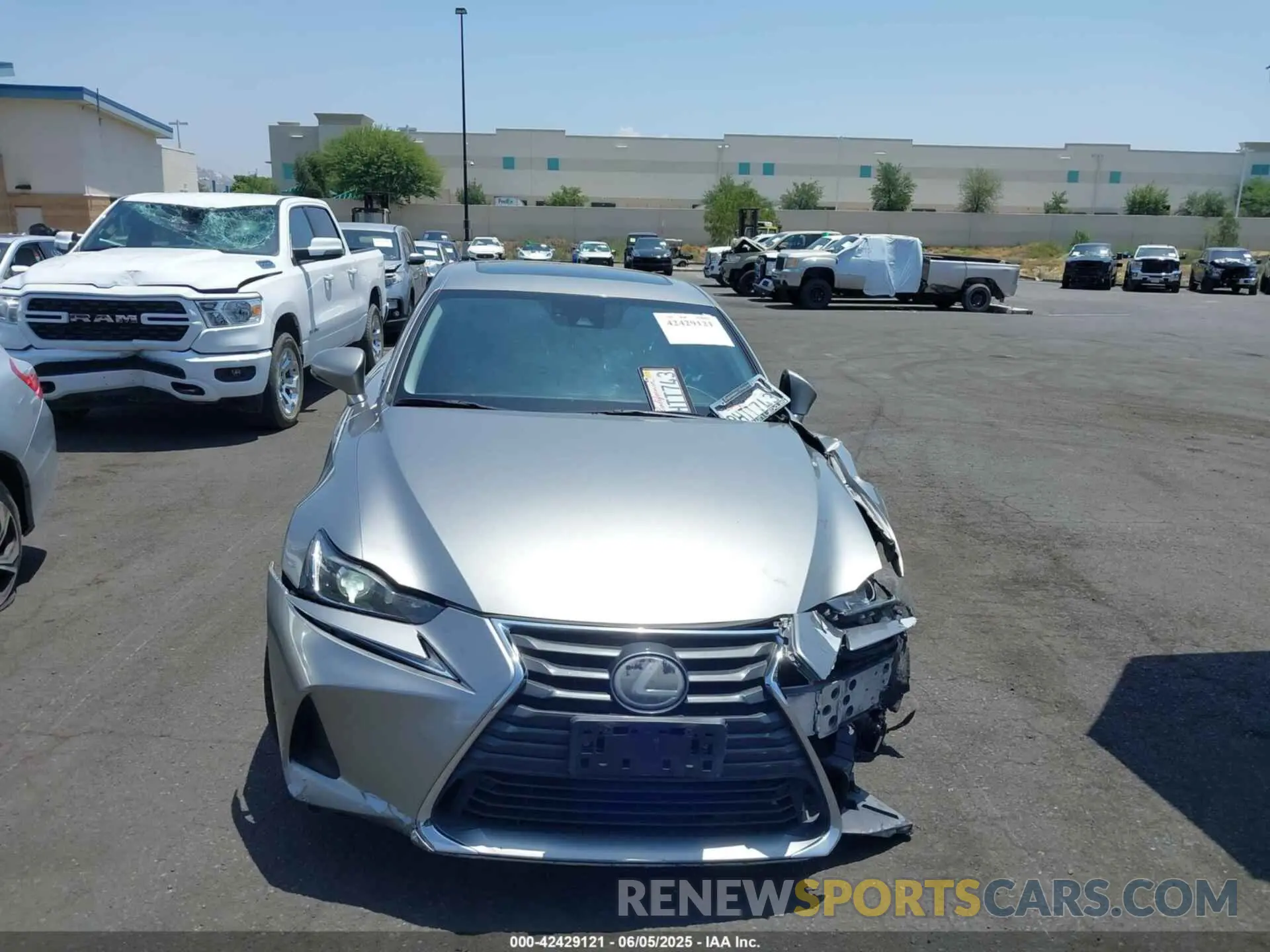 12 Photograph of a damaged car JTHBA1D2XK5088177 LEXUS IS 300 2019