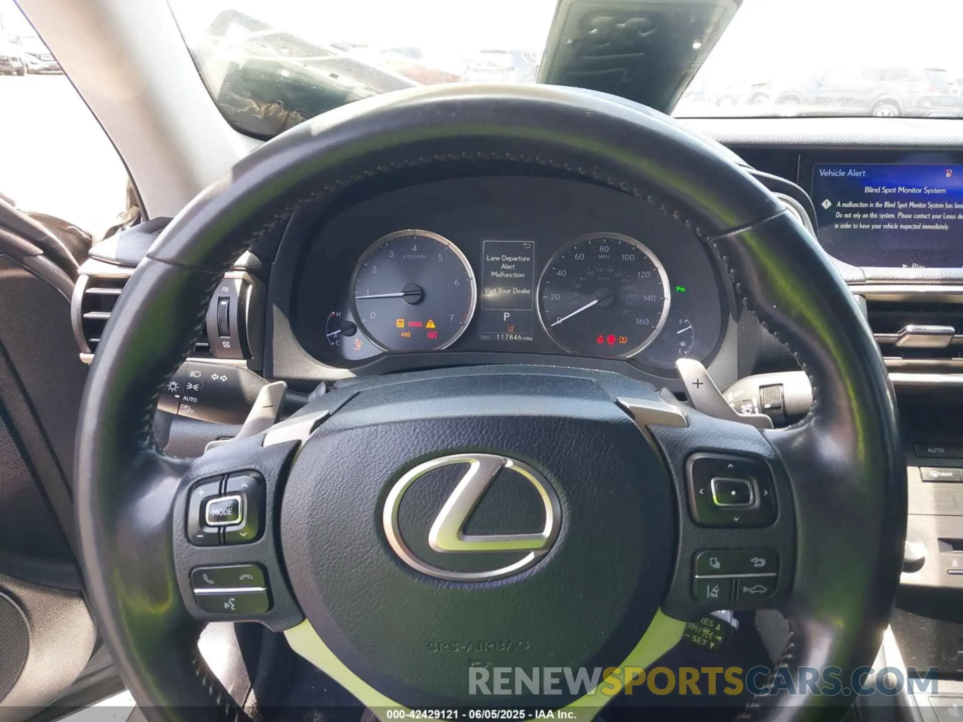 7 Photograph of a damaged car JTHBA1D2XK5088177 LEXUS IS 300 2019