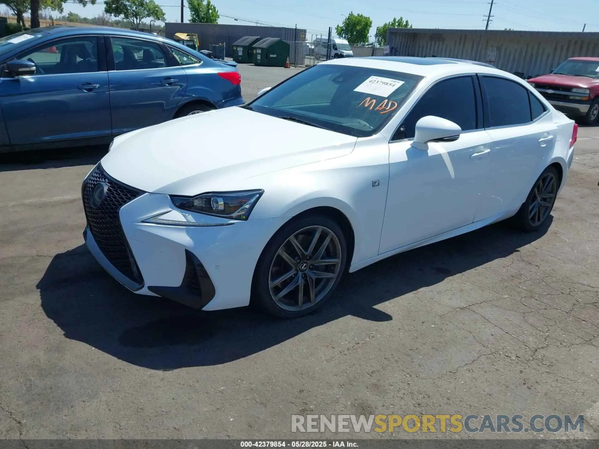2 Photograph of a damaged car JTHBA1D2XK5088261 LEXUS IS 300 2019