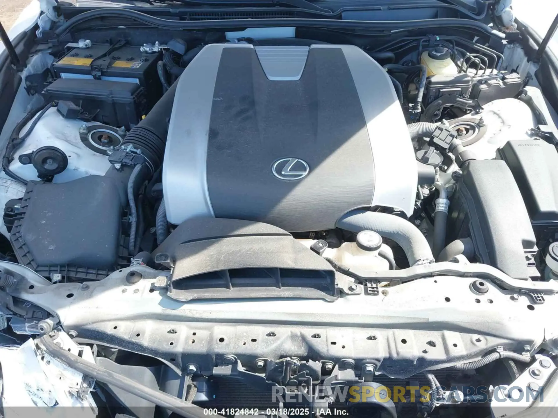 10 Photograph of a damaged car JTHC81D23K5040018 LEXUS IS 300 2019