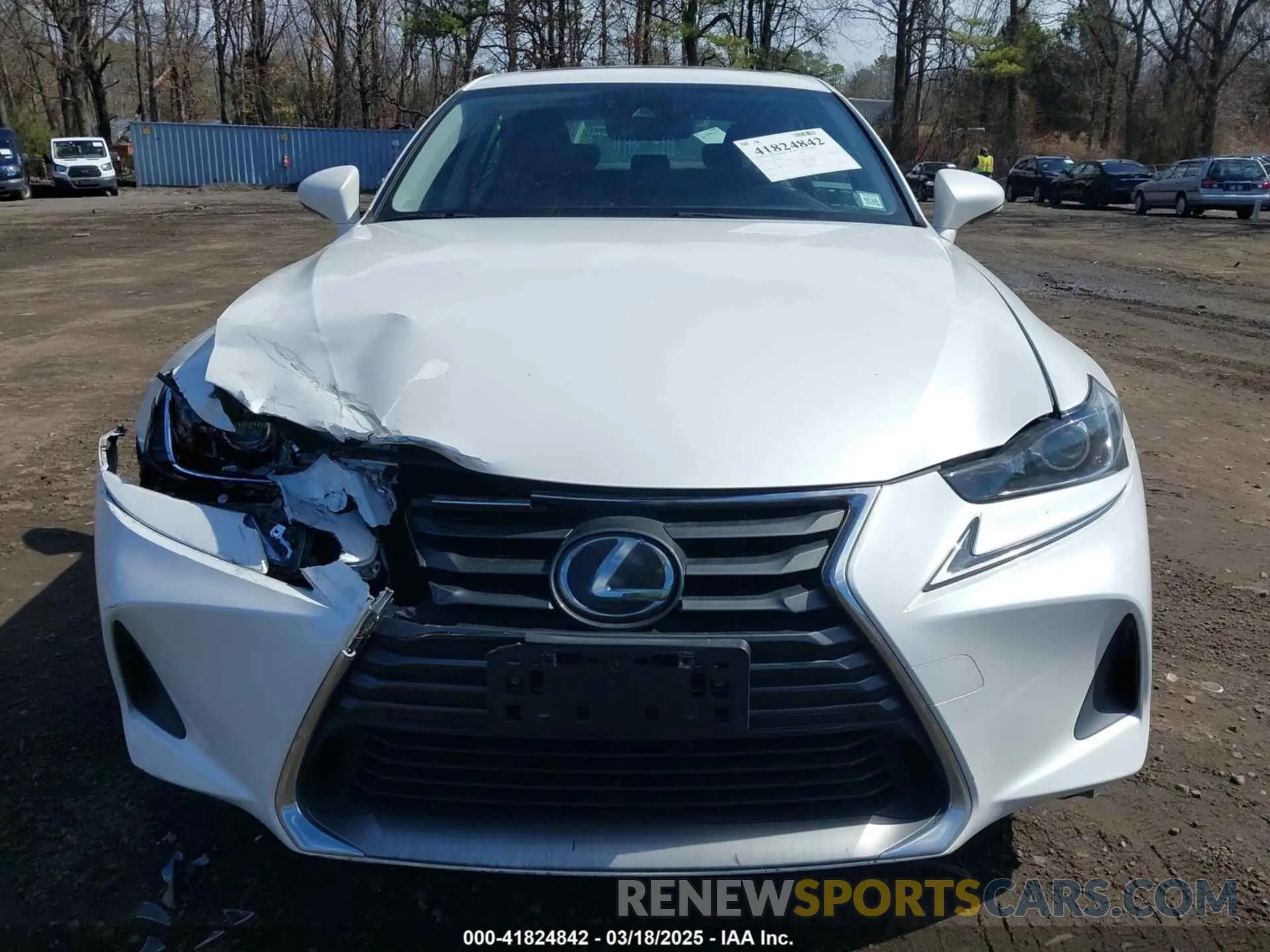 12 Photograph of a damaged car JTHC81D23K5040018 LEXUS IS 300 2019