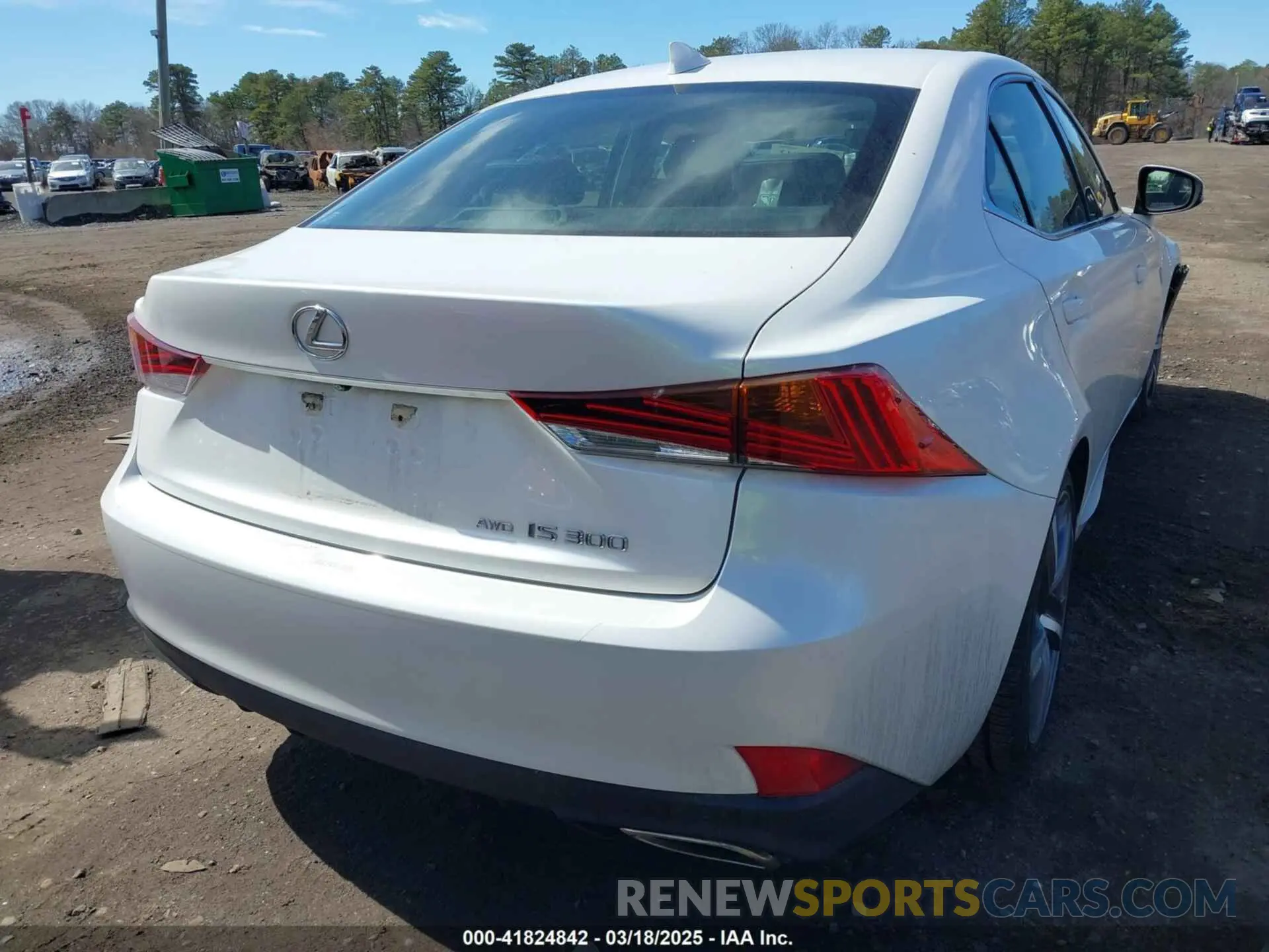 16 Photograph of a damaged car JTHC81D23K5040018 LEXUS IS 300 2019