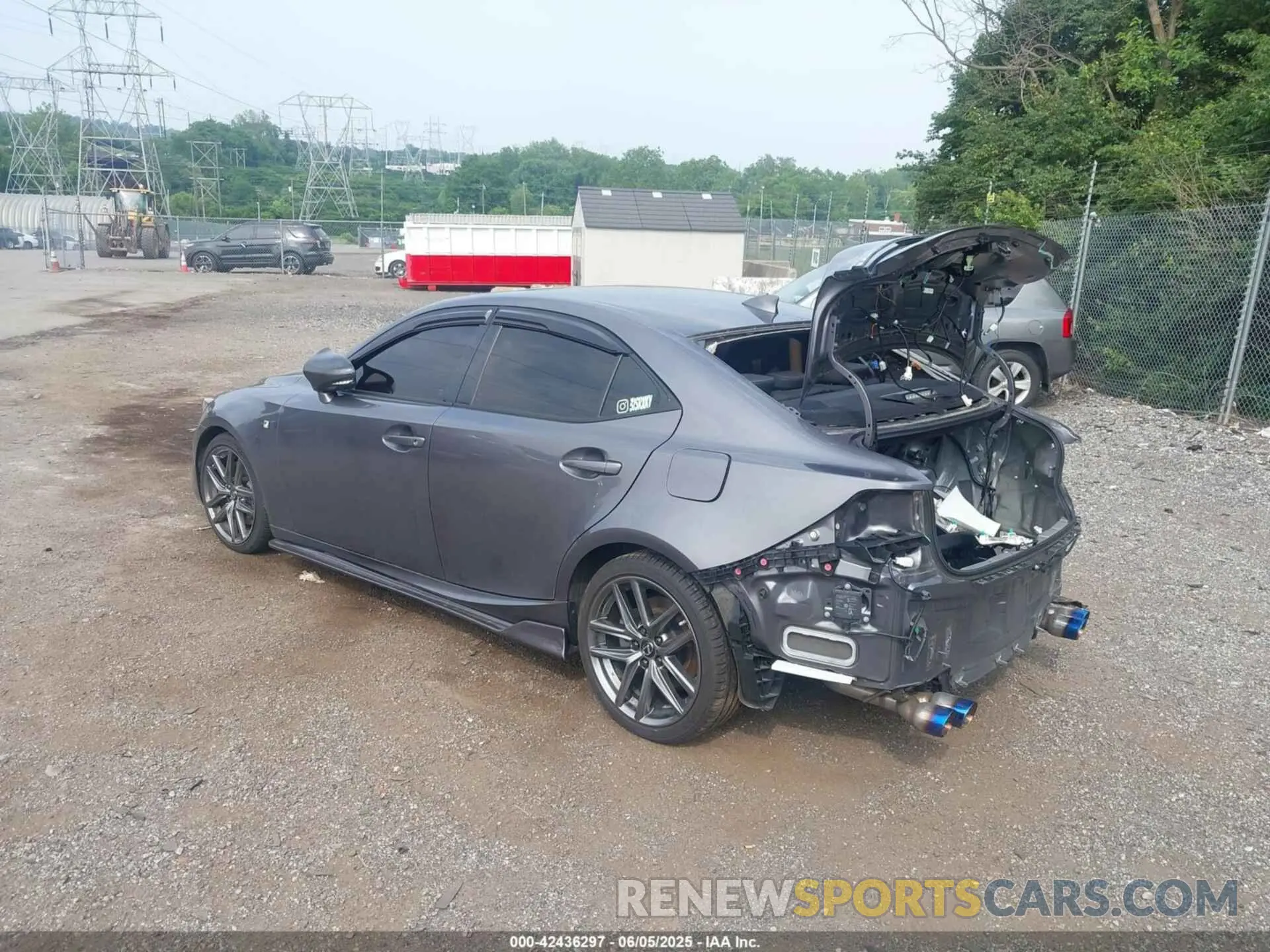 3 Photograph of a damaged car JTHC81D24K5038486 LEXUS IS 300 2019