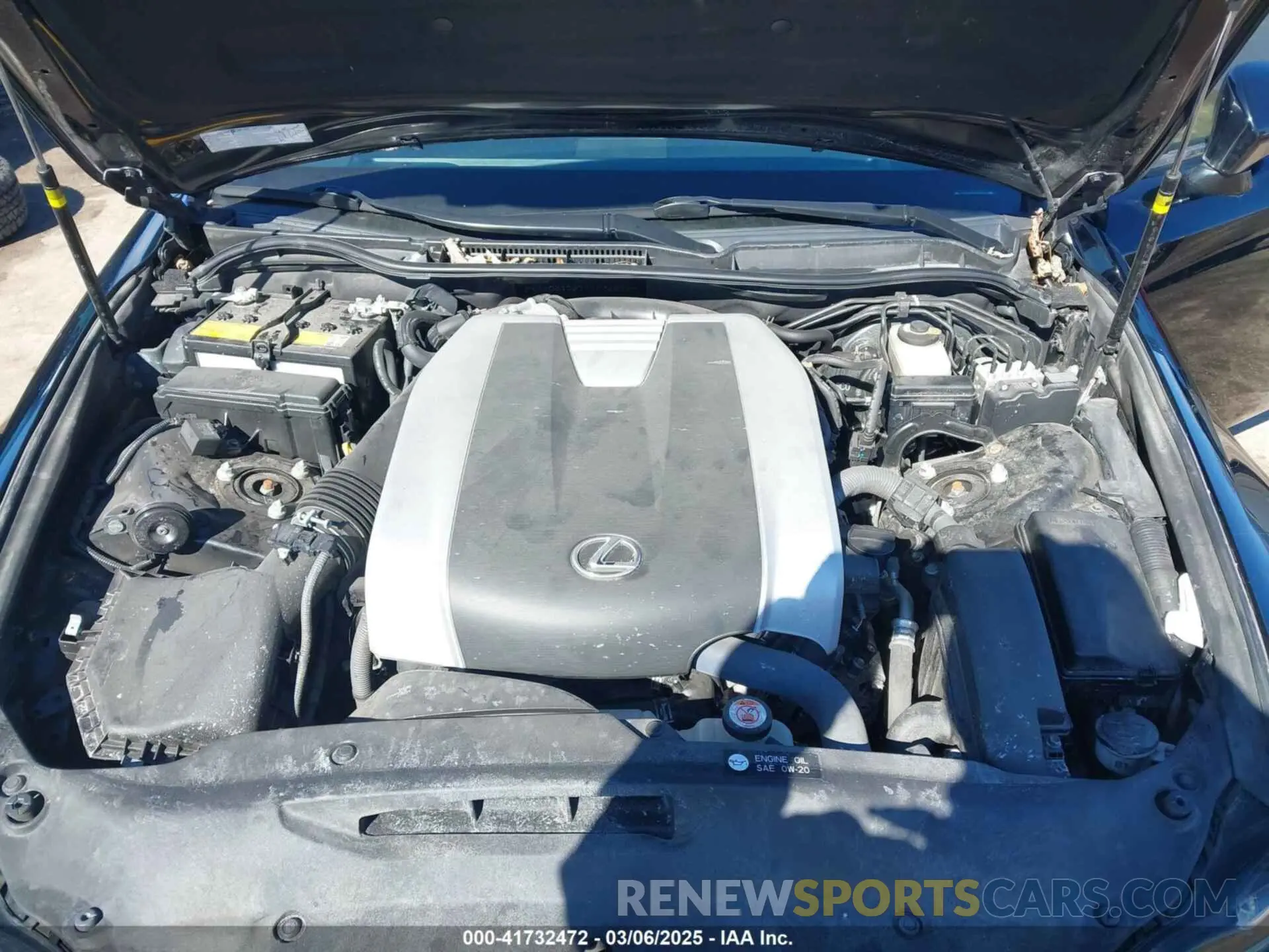 10 Photograph of a damaged car JTHC81D27K5035534 LEXUS IS 300 2019