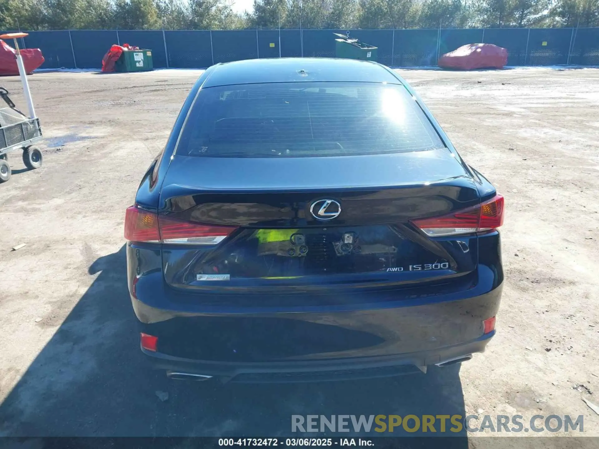 17 Photograph of a damaged car JTHC81D27K5035534 LEXUS IS 300 2019