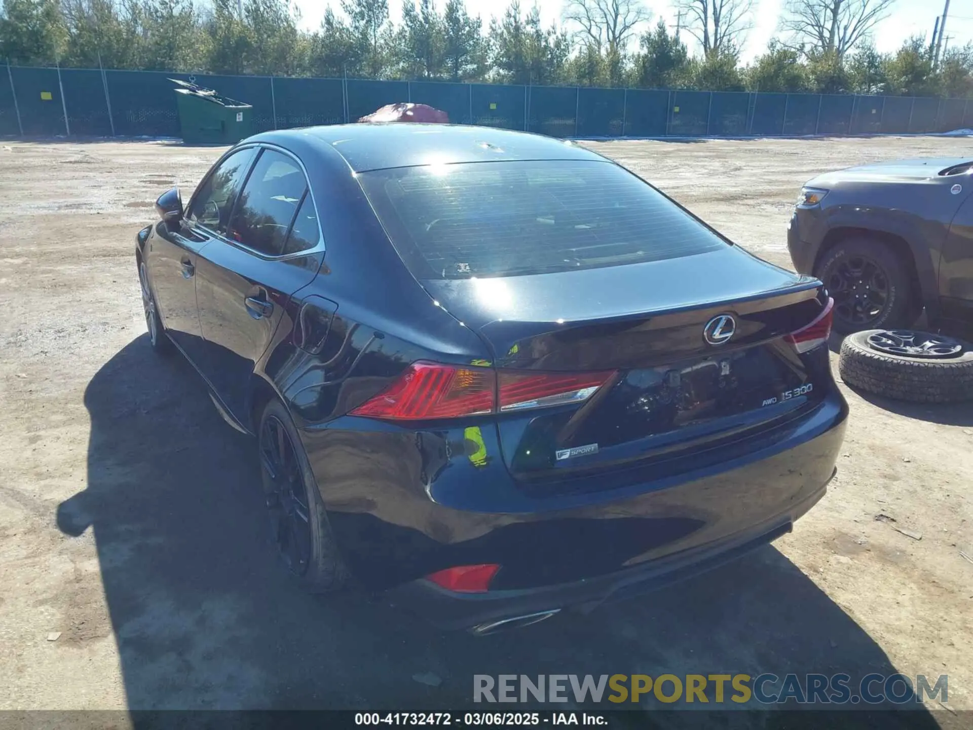 3 Photograph of a damaged car JTHC81D27K5035534 LEXUS IS 300 2019