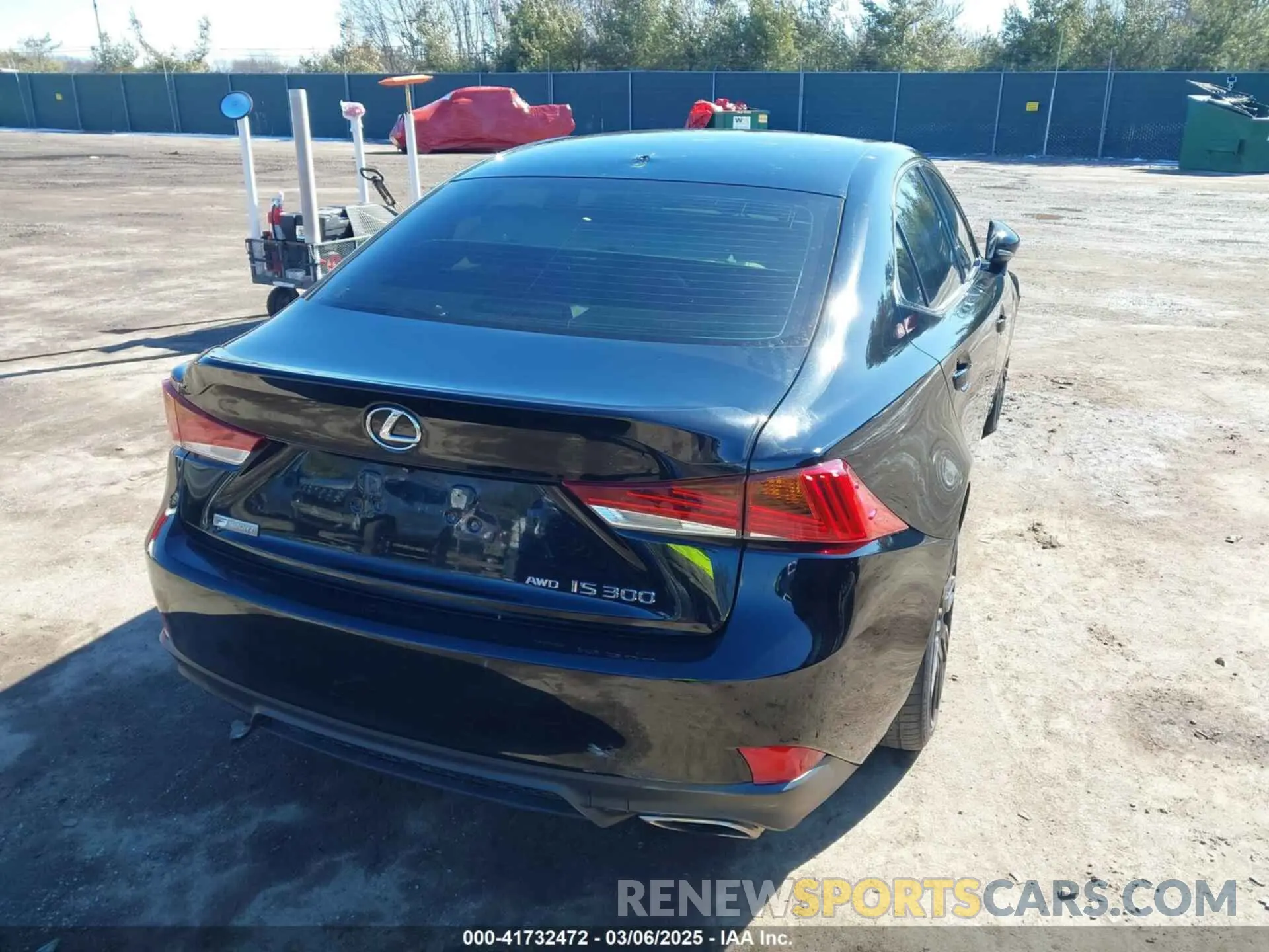 4 Photograph of a damaged car JTHC81D27K5035534 LEXUS IS 300 2019