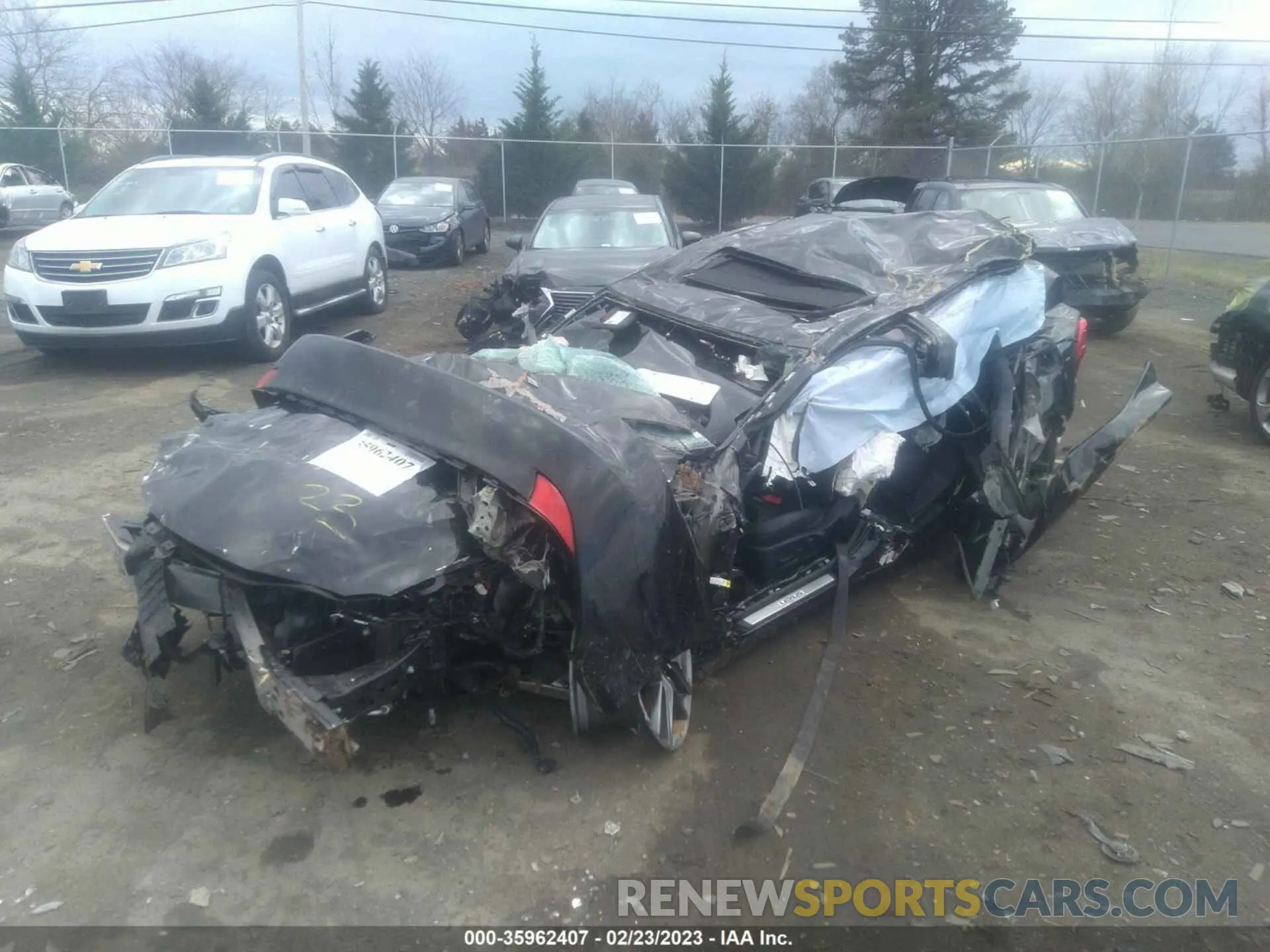 2 Photograph of a damaged car JTHC81D27K5039079 LEXUS IS 300 2019