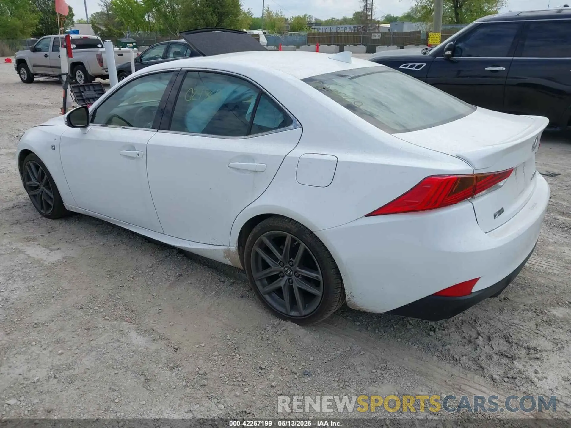 3 Photograph of a damaged car JTHC81D29K5036510 LEXUS IS 300 2019