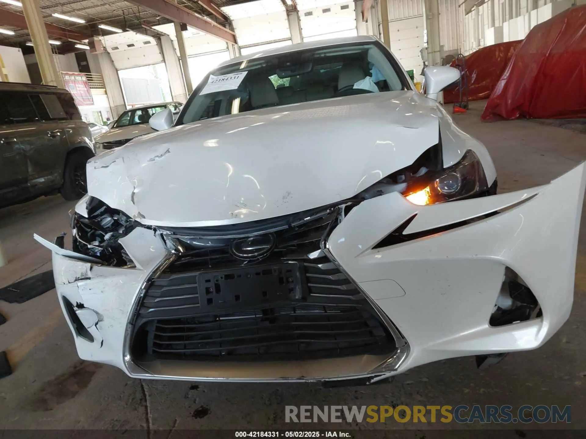 13 Photograph of a damaged car JTHAA1D27L5108964 LEXUS IS 300 2020