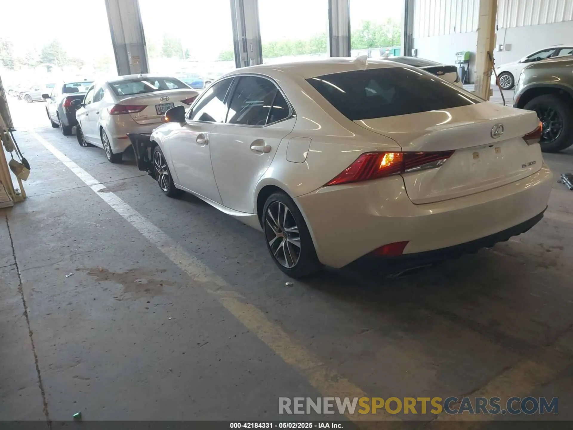 3 Photograph of a damaged car JTHAA1D27L5108964 LEXUS IS 300 2020